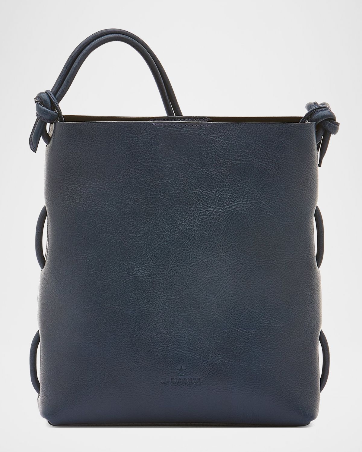 Il Bisonte Snodo Knot Leather Shoulder Bag