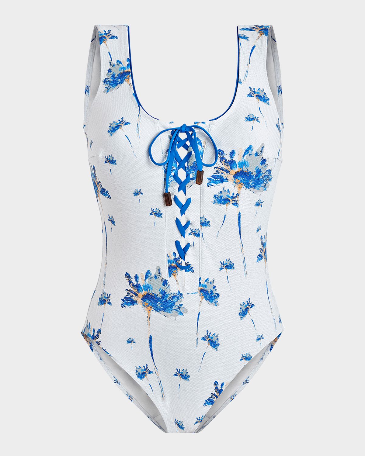 Vilebrequin Herbier Shiny Jersey One-Piece Swimsuit | Thumbnail 4 Vilebrequin Herbier Shiny Jersey One-Piece Swimsuit | Thumbnail 4
