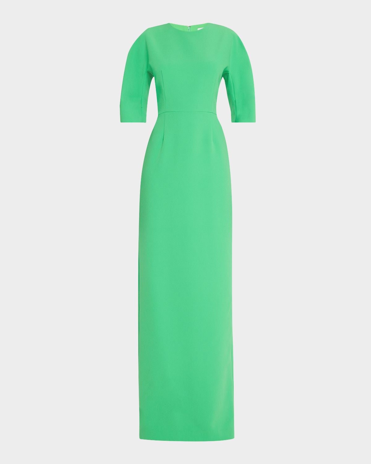 Rickie Freeman for Teri Jon Elbow-Sleeve Crepe Column Gown | Thumbnail 6 Rickie Freeman for Teri Jon Elbow-Sleeve Crepe Column Gown | Thumbnail 6