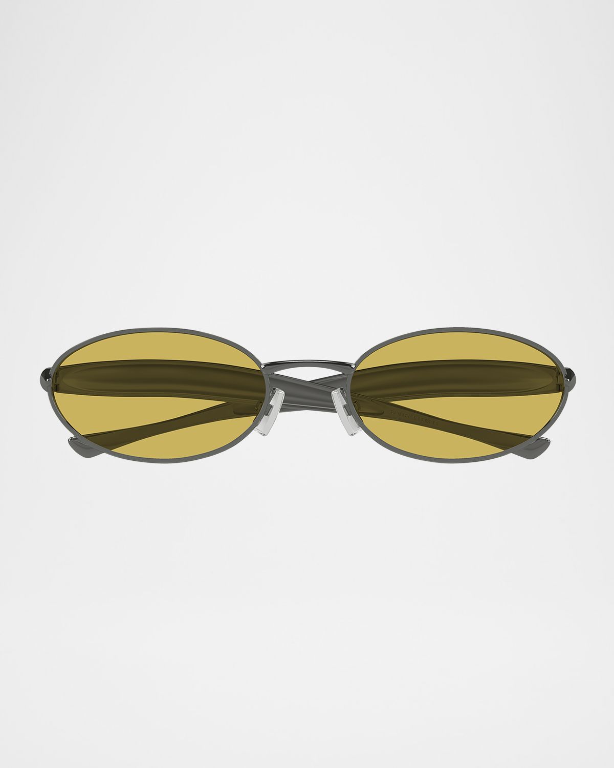Bottega Veneta Sardine Logo Engraved Metal Sunglasses