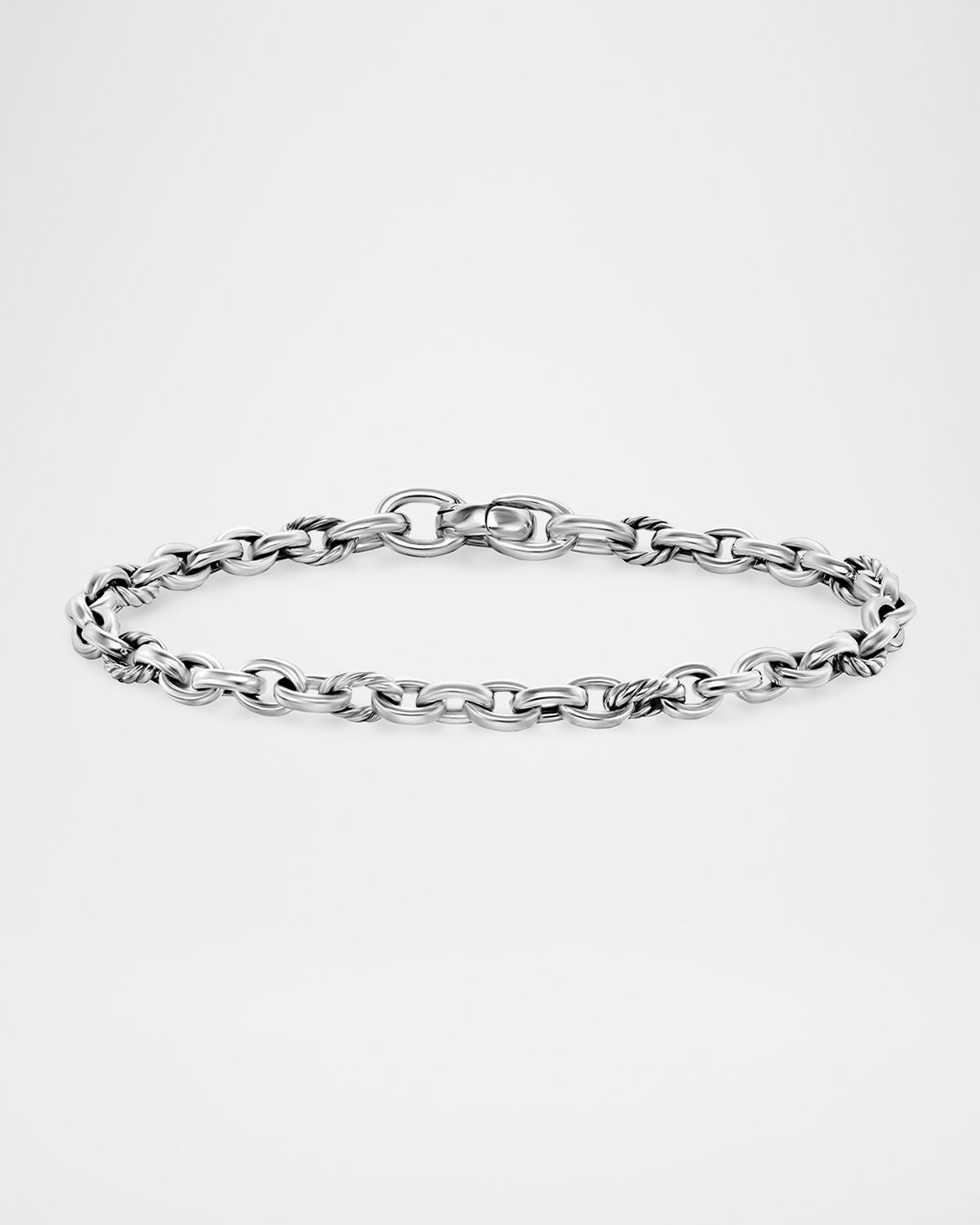 David Yurman DY Mercer Petite Chain Bracelet in Silver, 4.5mm