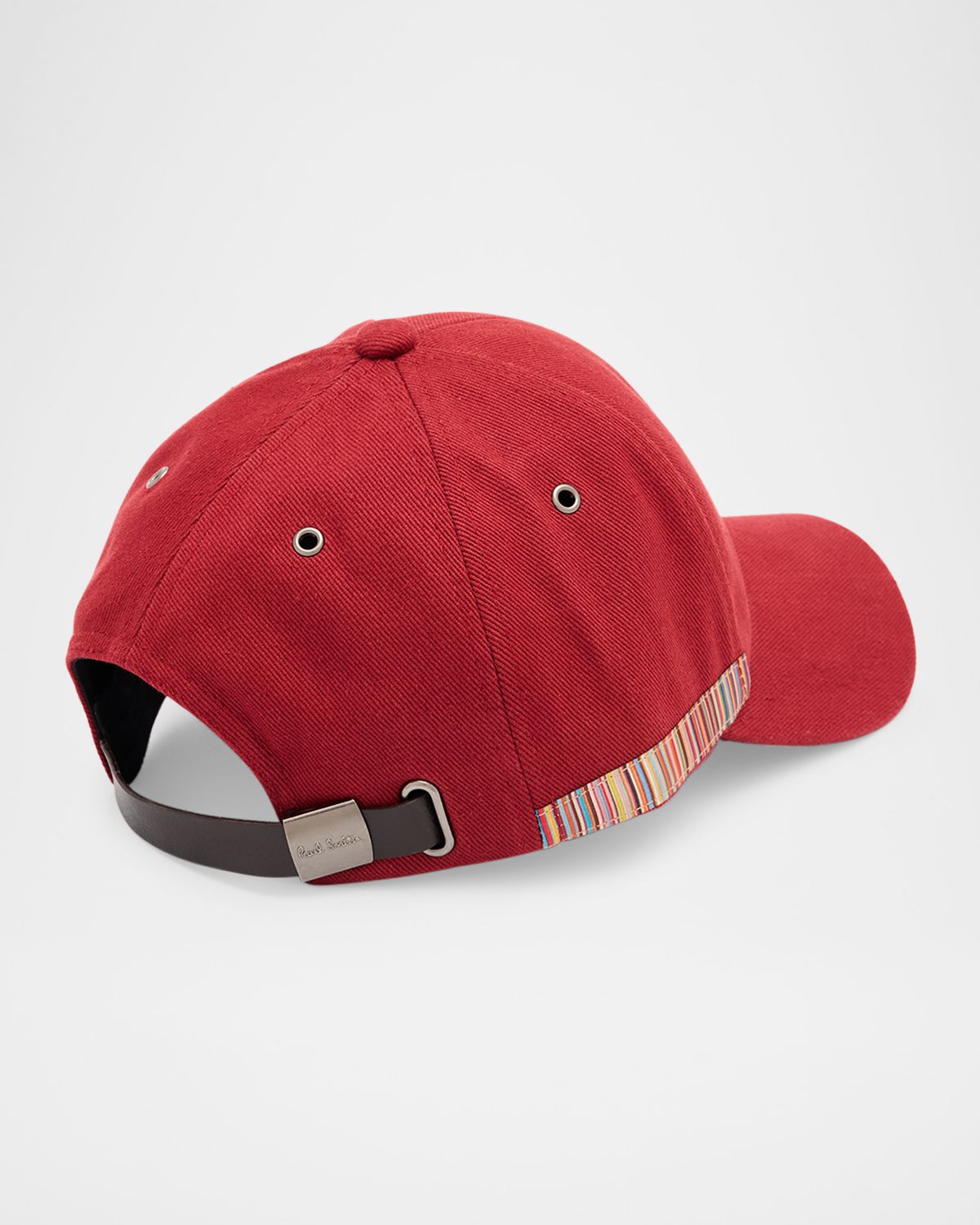 Paul Smith Men 's Signature-Trim Baseball Cap