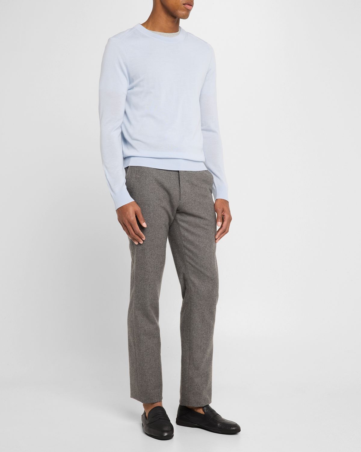 Paul Smith Men 's Merino Wool Crewneck Sweater