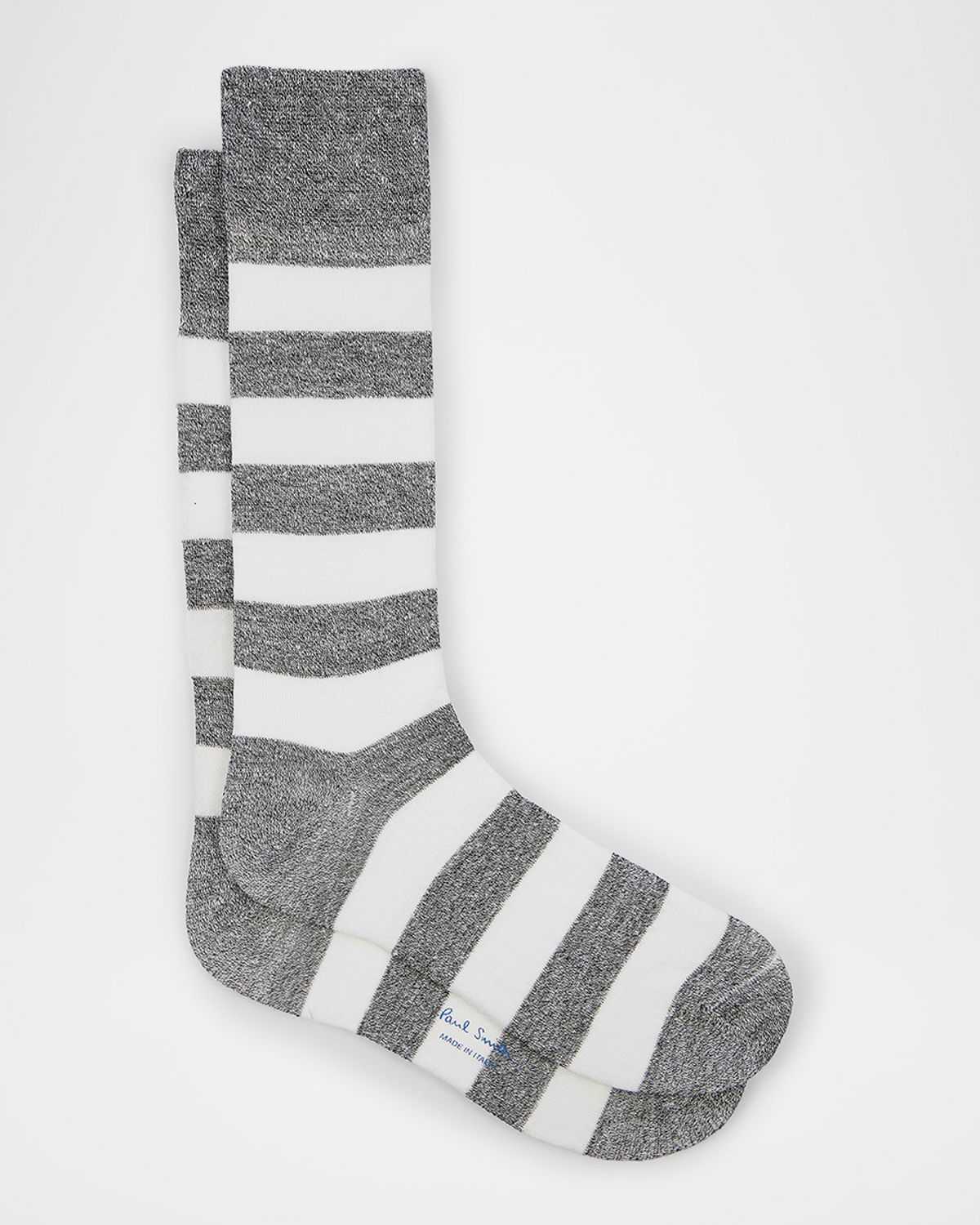 Paul Smith Men 's Barry Thick Stripe Crew Socks