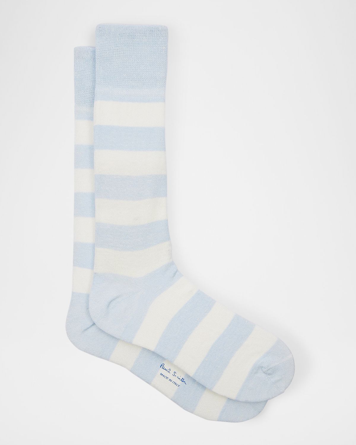 Paul Smith Men 's Barry Thick Stripe Crew Socks