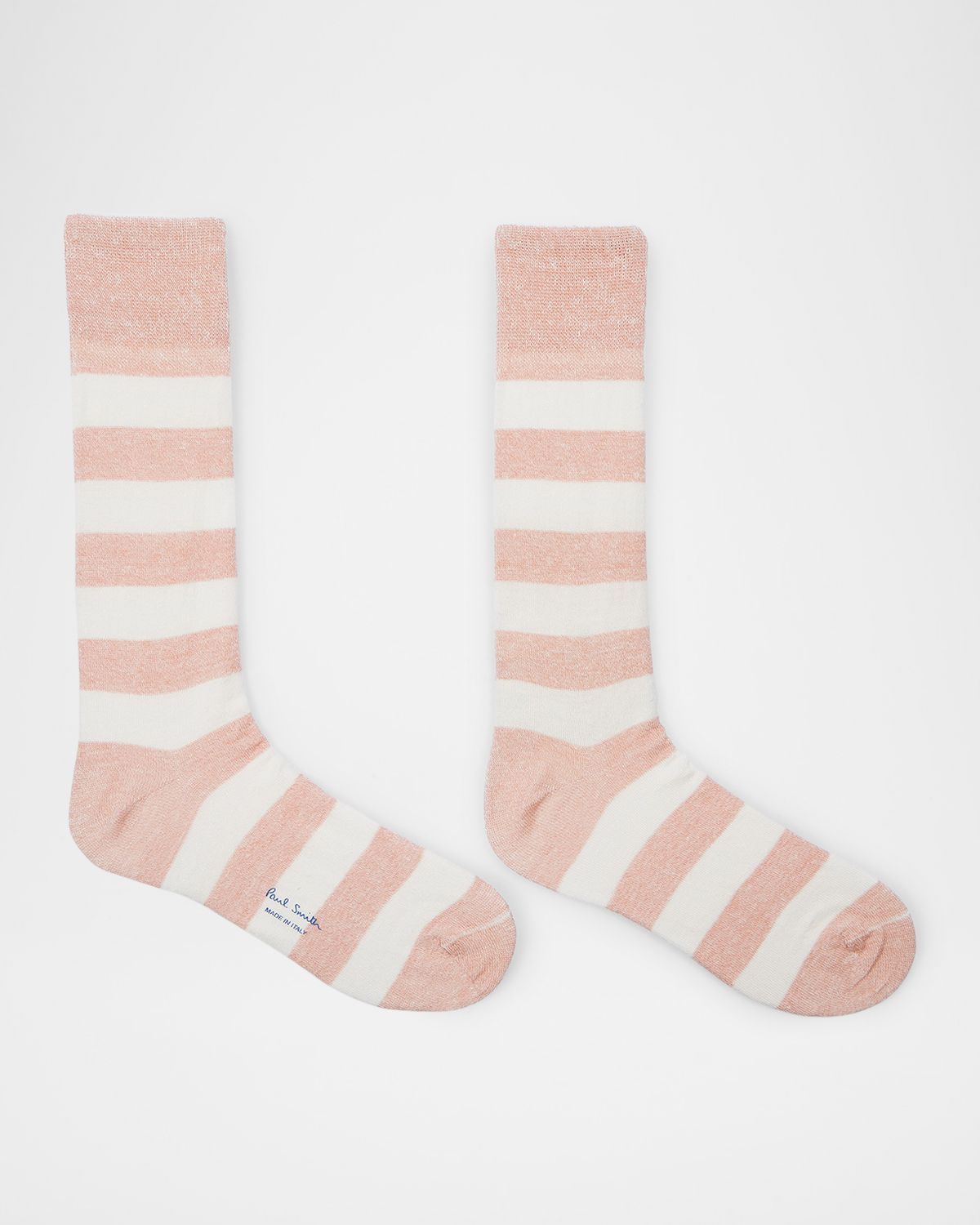Paul Smith Men 's Barry Thick Stripe Crew Socks