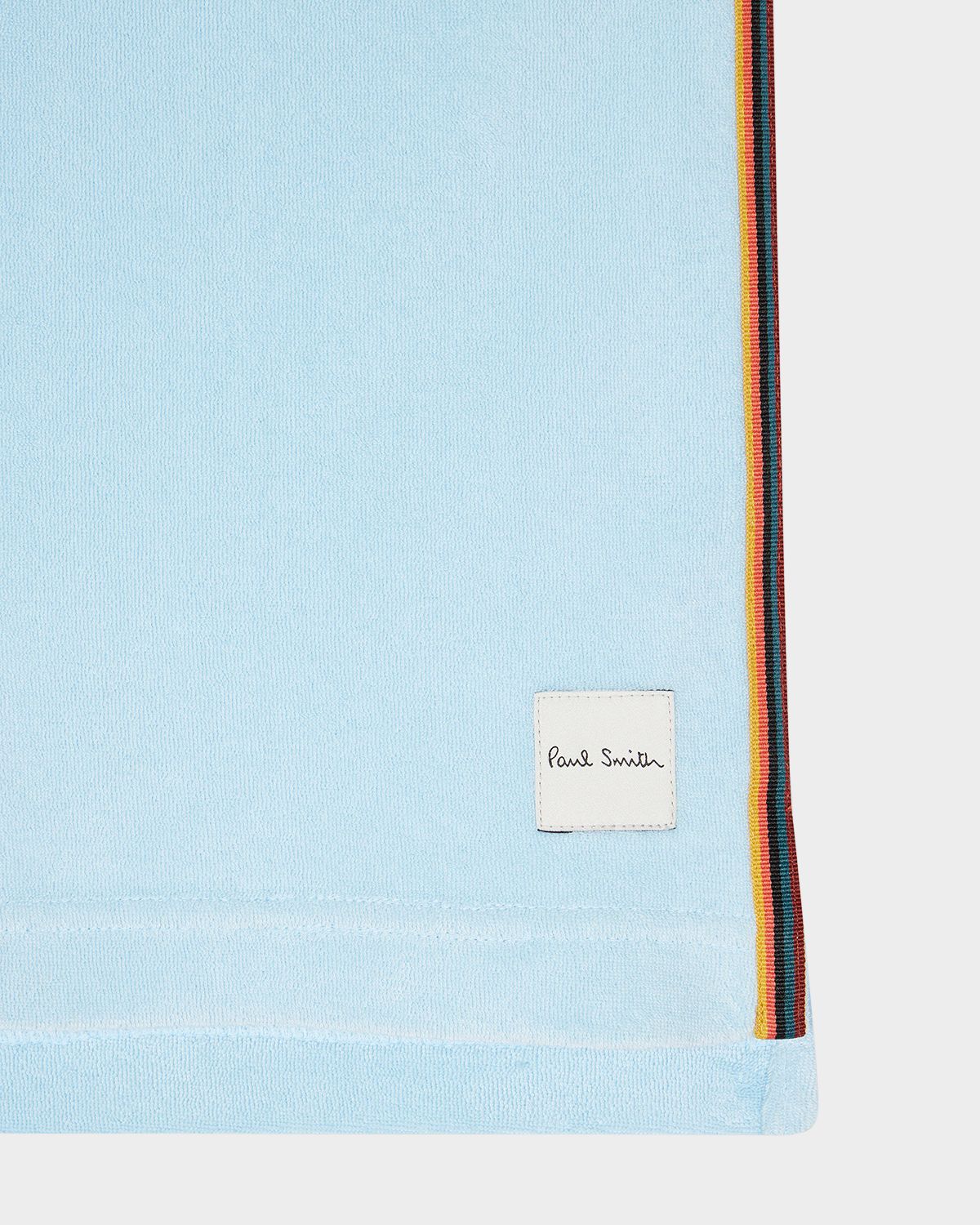 Paul Smith Men 's Toweling Johnny Collar Polo Shirt