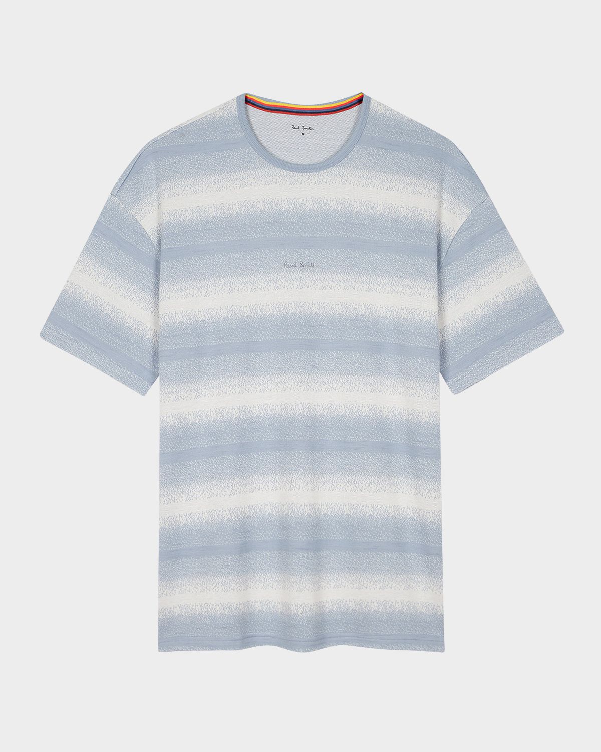 Paul Smith Men 's Gradient Stripe Crewneck T-Shirt