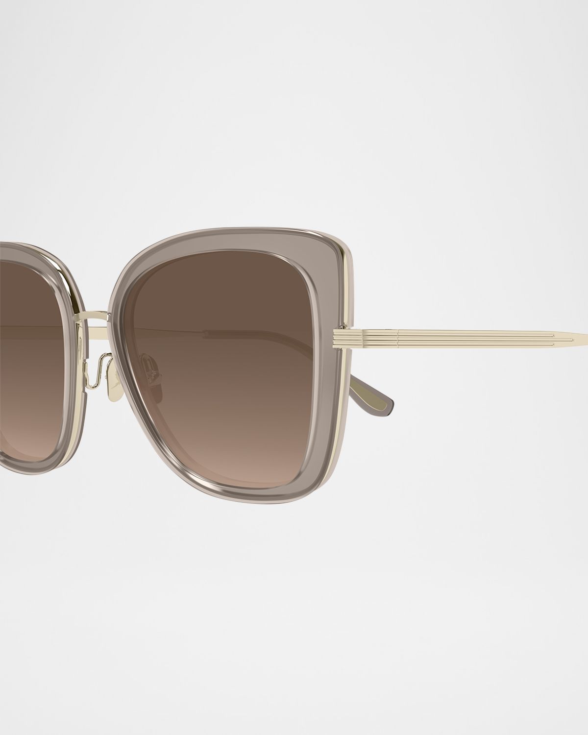 Maui Jim Men 's Violet Lake Titanium and Acetate Cat-Eye Sunglasses