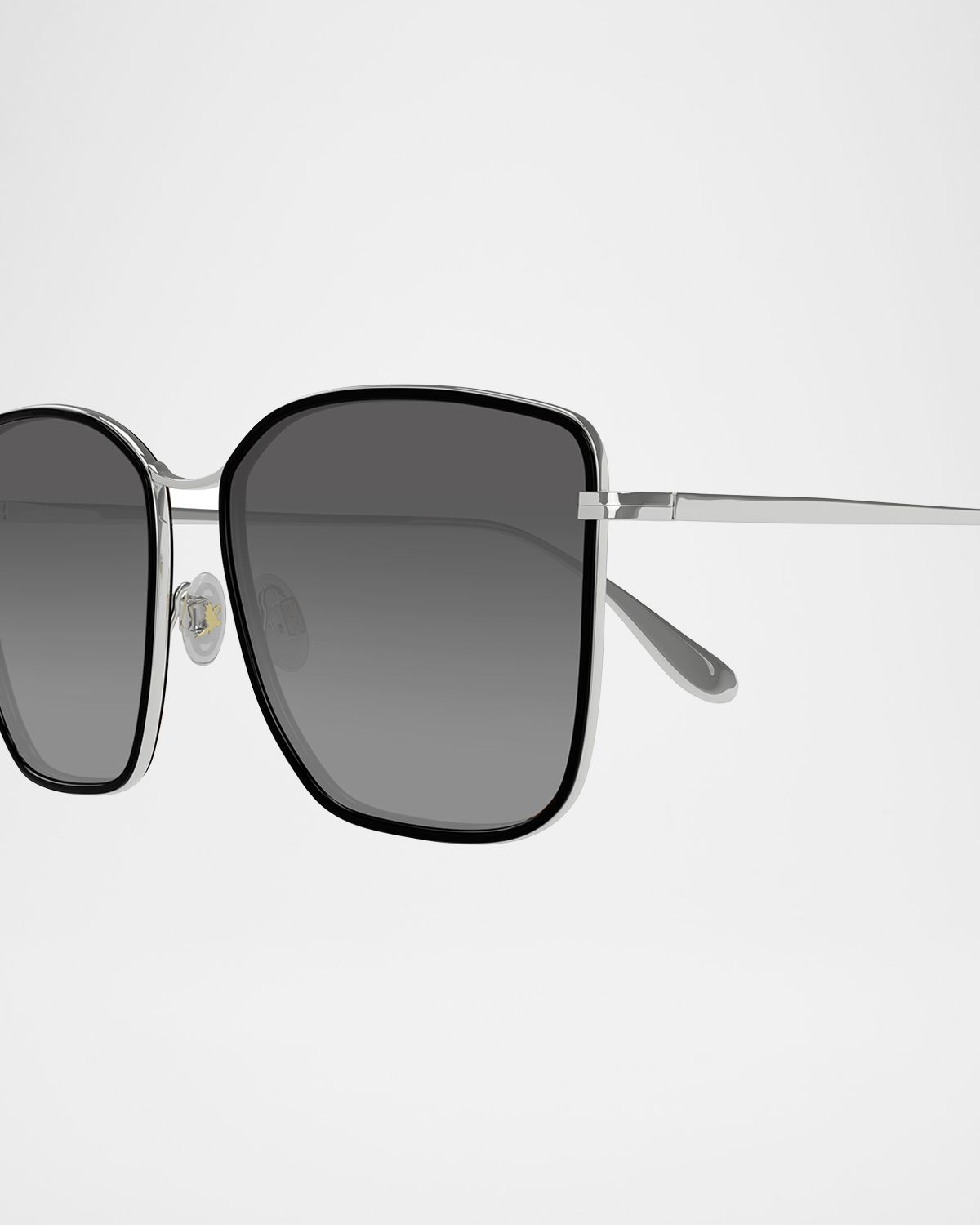 Maui Jim Men 's Tiger Lily Titanium and Acetate Square Sunglasses