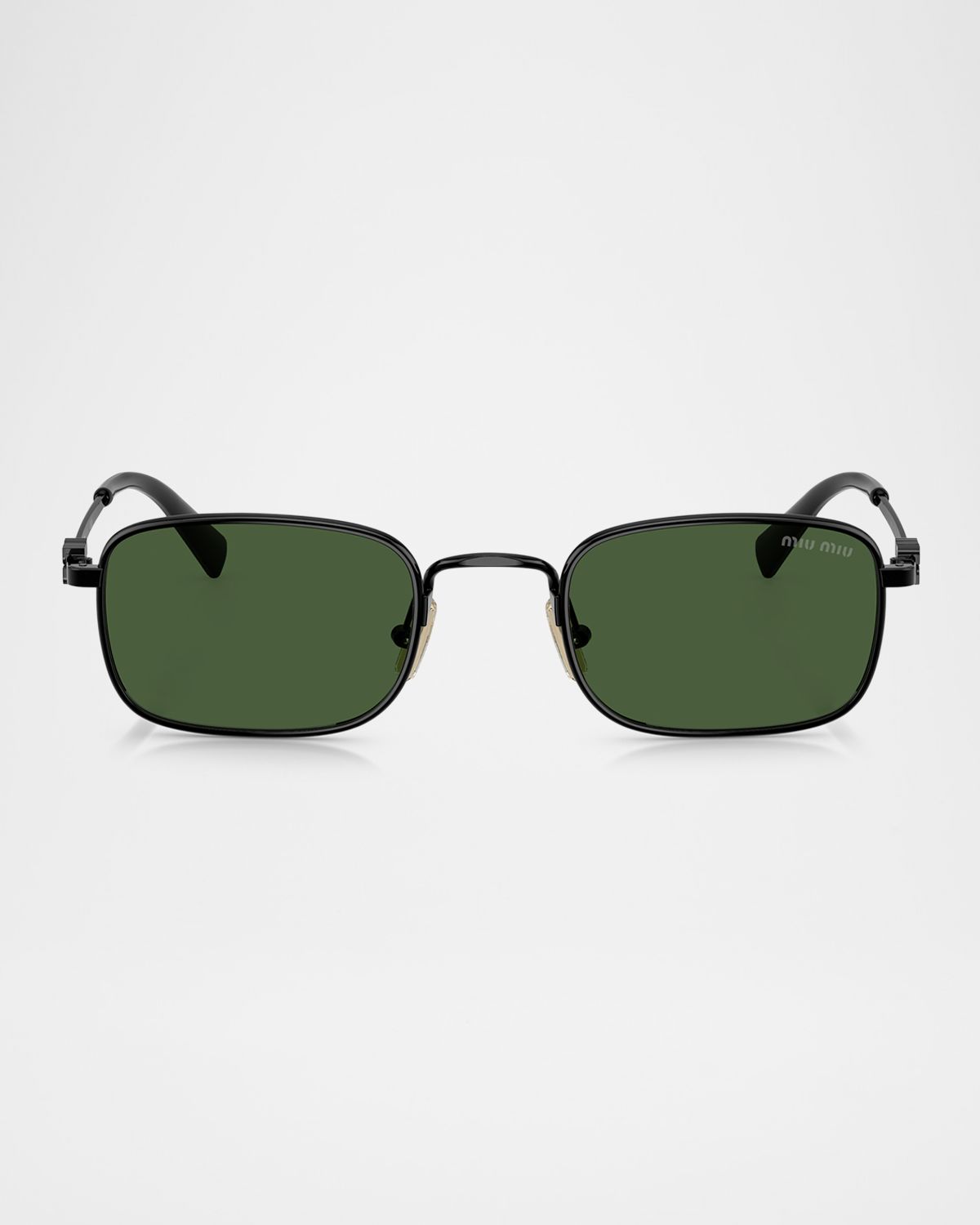 Miu Miu MUA53S Rectangular Metal Sunglasses | Thumbnail 5