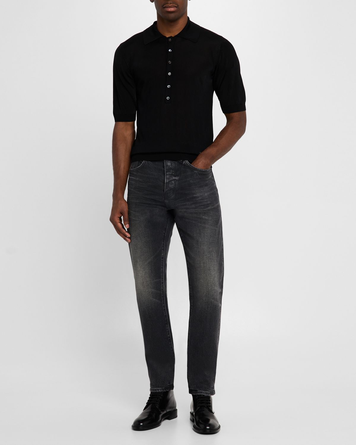 Dsquared2 Men 's Knit Polo Shirt
