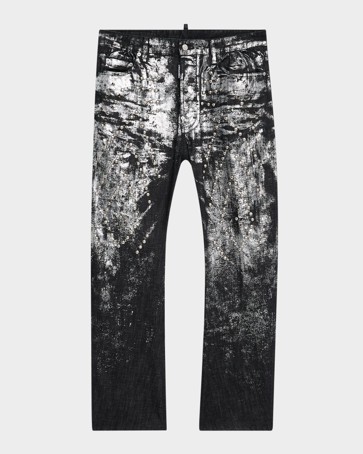 Dsquared2 Men 's London Bro Metallic Jeans