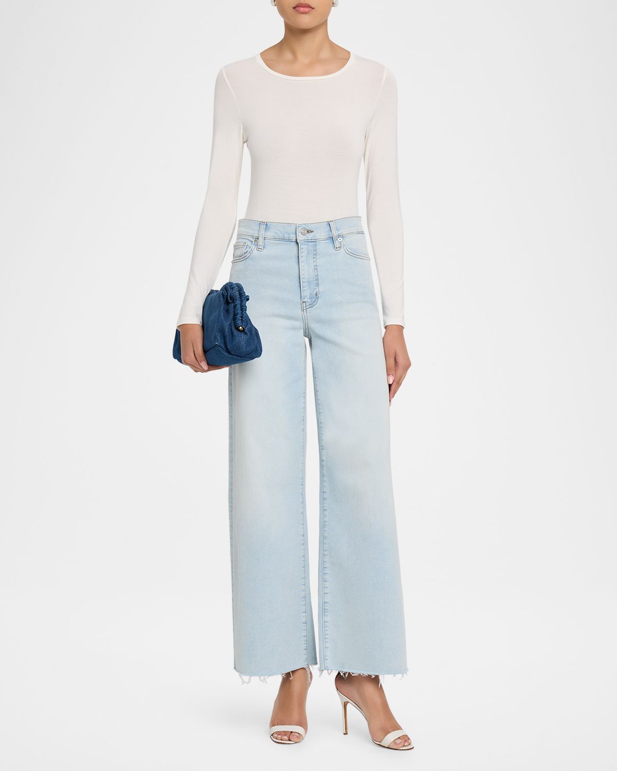 FRAME Le Slim Palazzo Jeans | Thumbnail 5 FRAME Le Slim Palazzo Jeans | Thumbnail 5