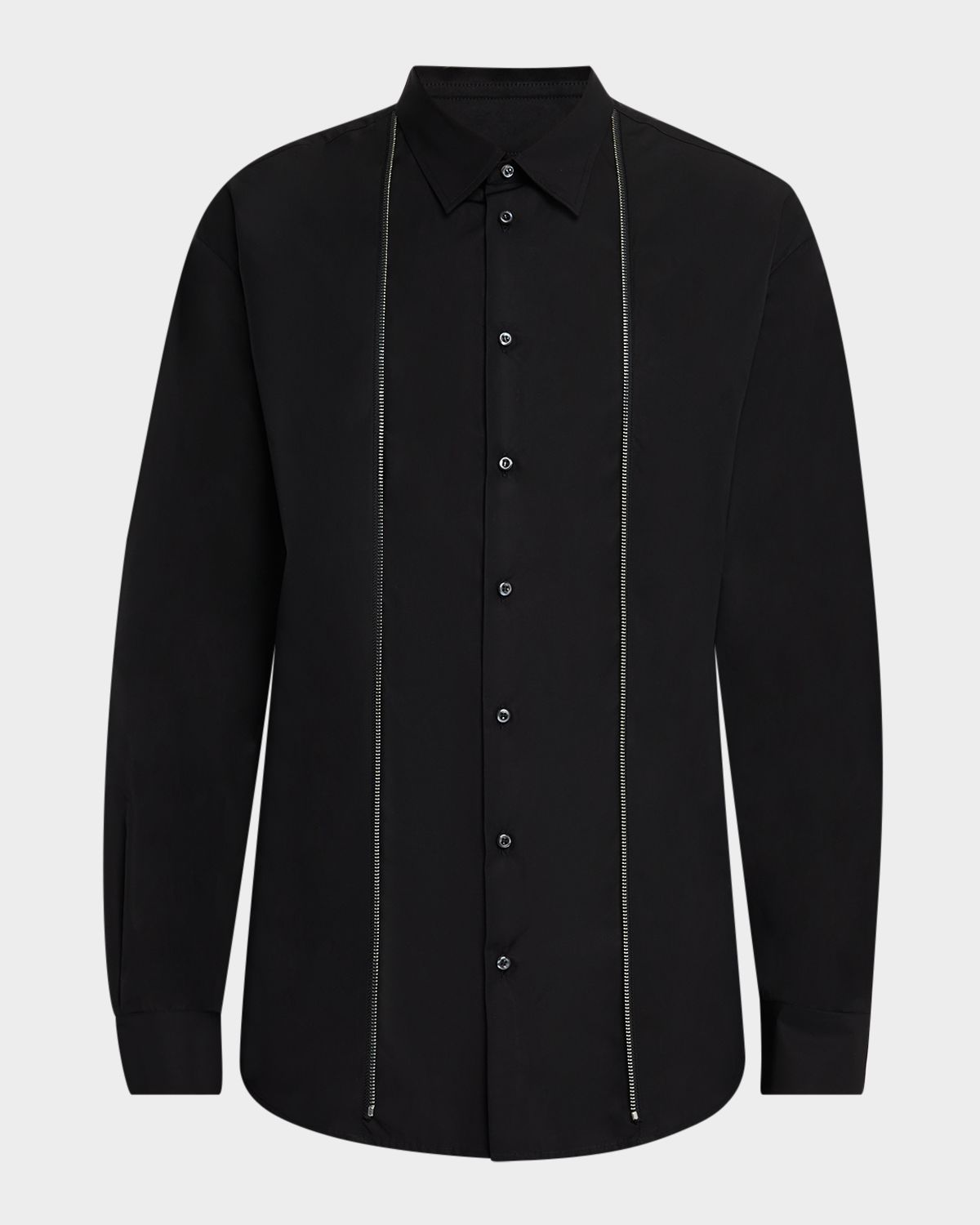 Dsquared2 Men 's Zip-Trim Sport Shirt