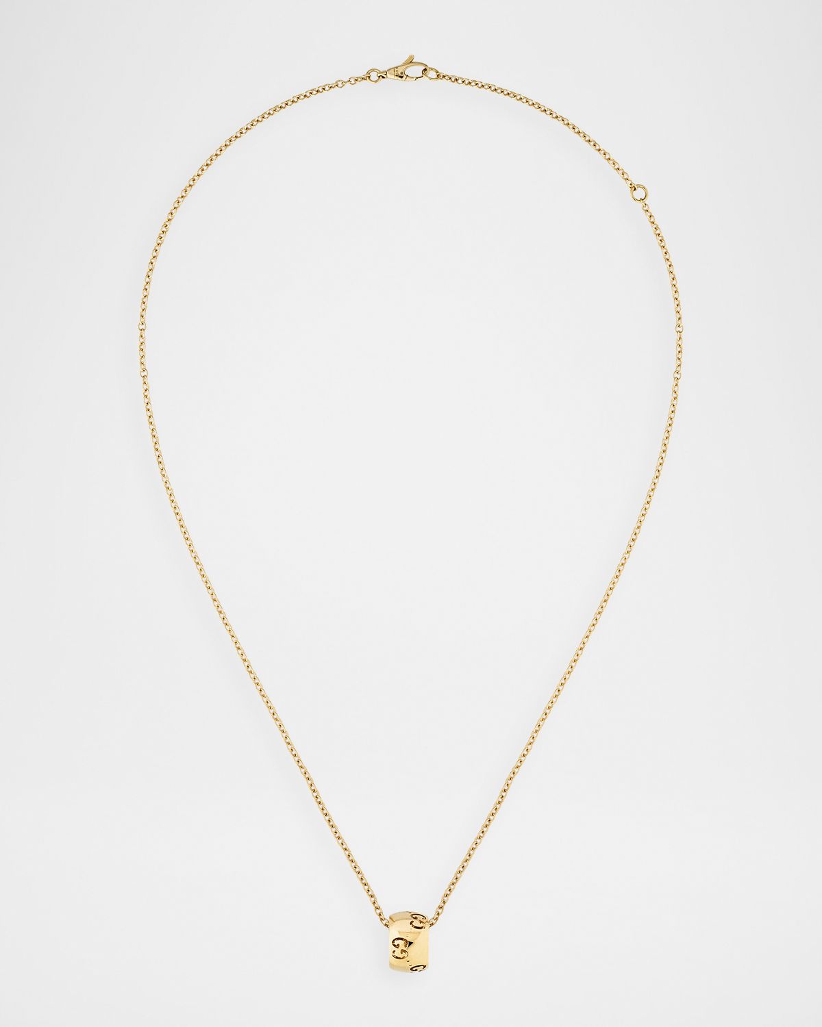 Gucci Icon 18K Yellow Gold GG Necklace