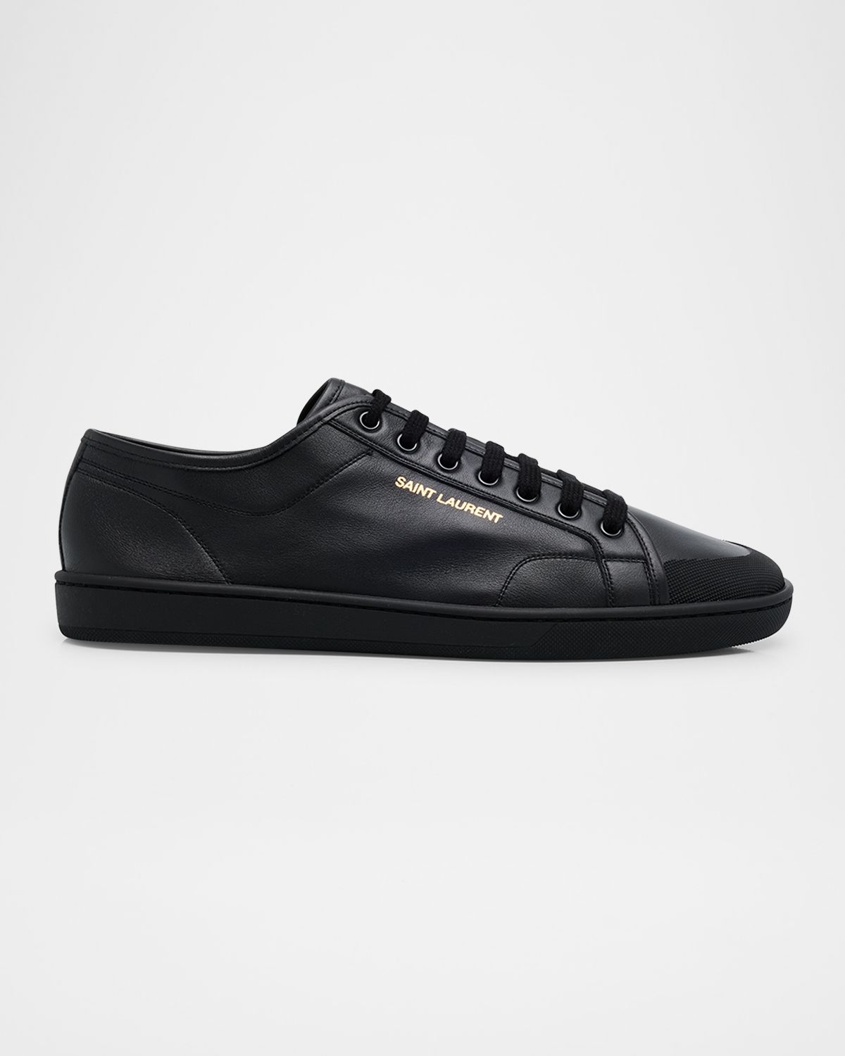 Saint Laurent Men 's Gym Leather Low-Top Sneakers | Thumbnail 5