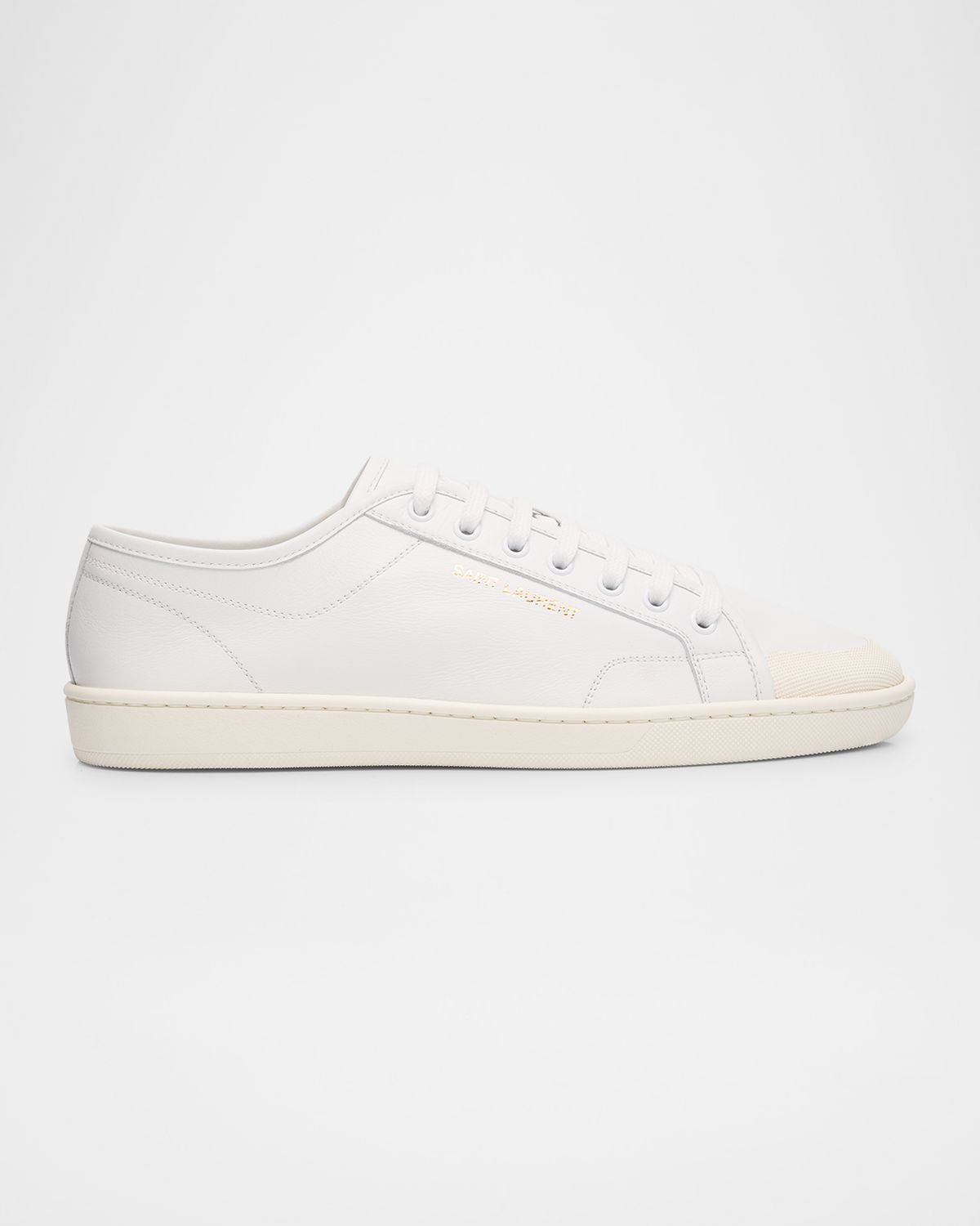 Saint Laurent Men 's Gym Leather Low-Top Sneakers | Thumbnail 5