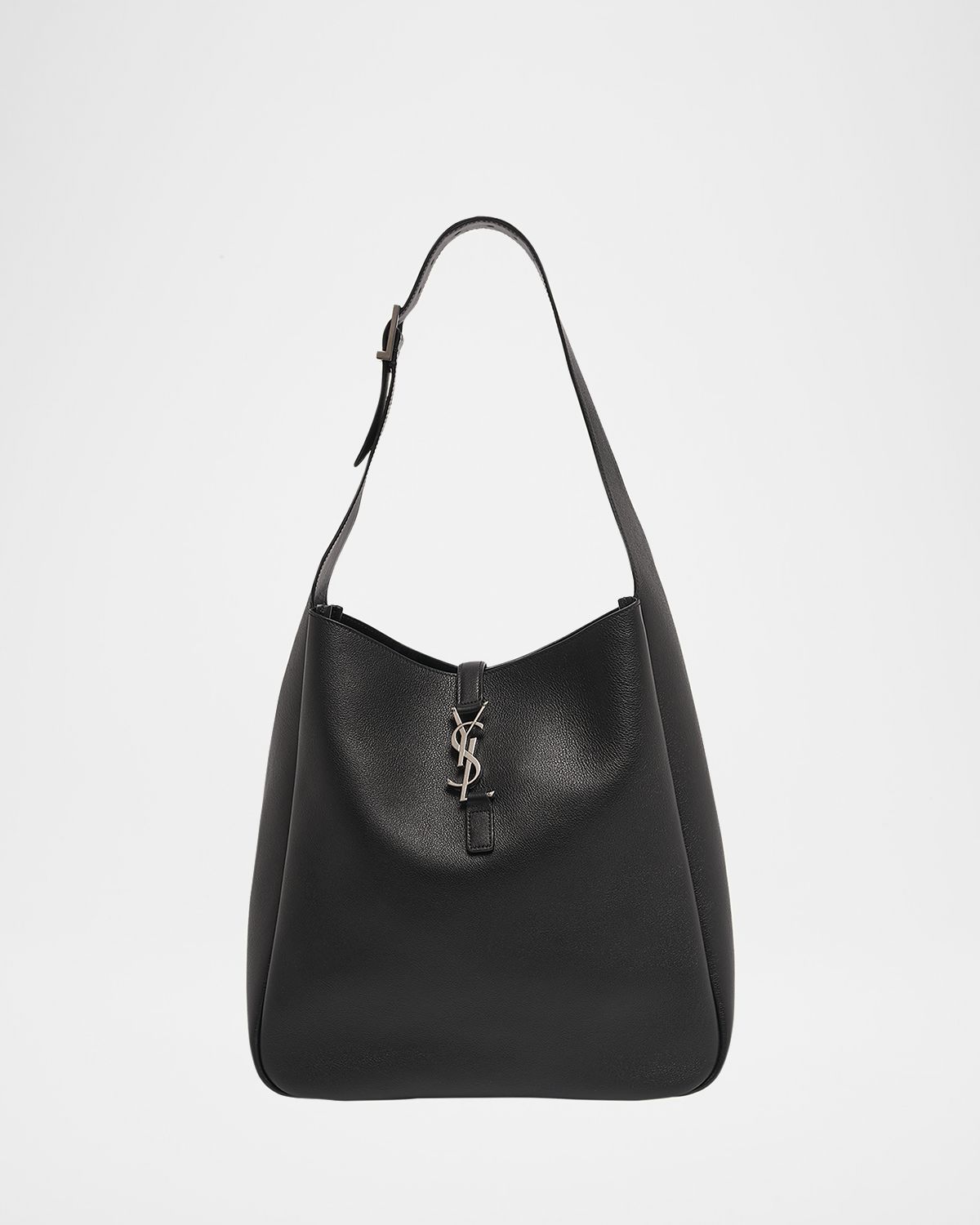 Saint Laurent Le 5 A 7 Large Shoulder Bag in Smooth Leather