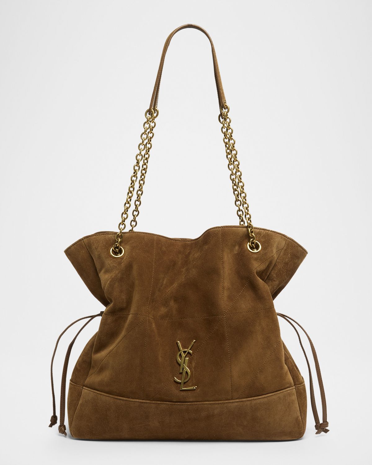 Saint Laurent Jamie 4.3 Medium Drawstring Suede Shoulder Bag | Thumbnail 8 Saint Laurent Jamie 4.3 Medium Drawstring Suede Shoulder Bag | Thumbnail 8