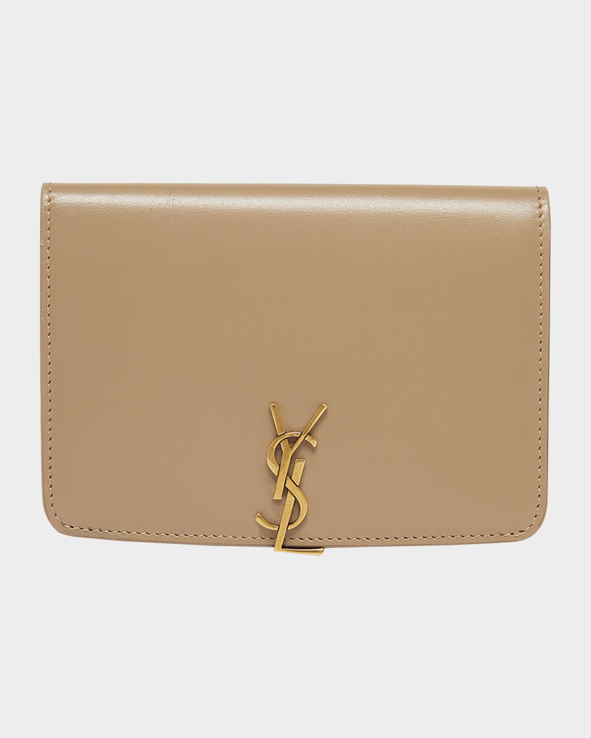 Saint Laurent YSL Passport Holder in Calfskin | Thumbnail 4 Saint Laurent YSL Passport Holder in Calfskin | Thumbnail 4