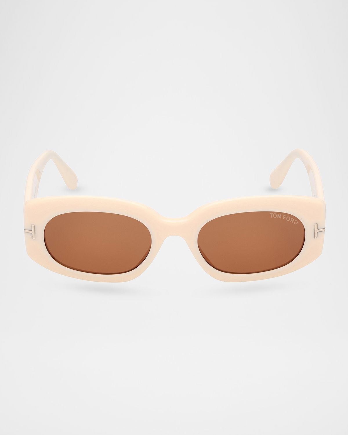 TOM FORD Cielle Oval Acetate Sunglasses