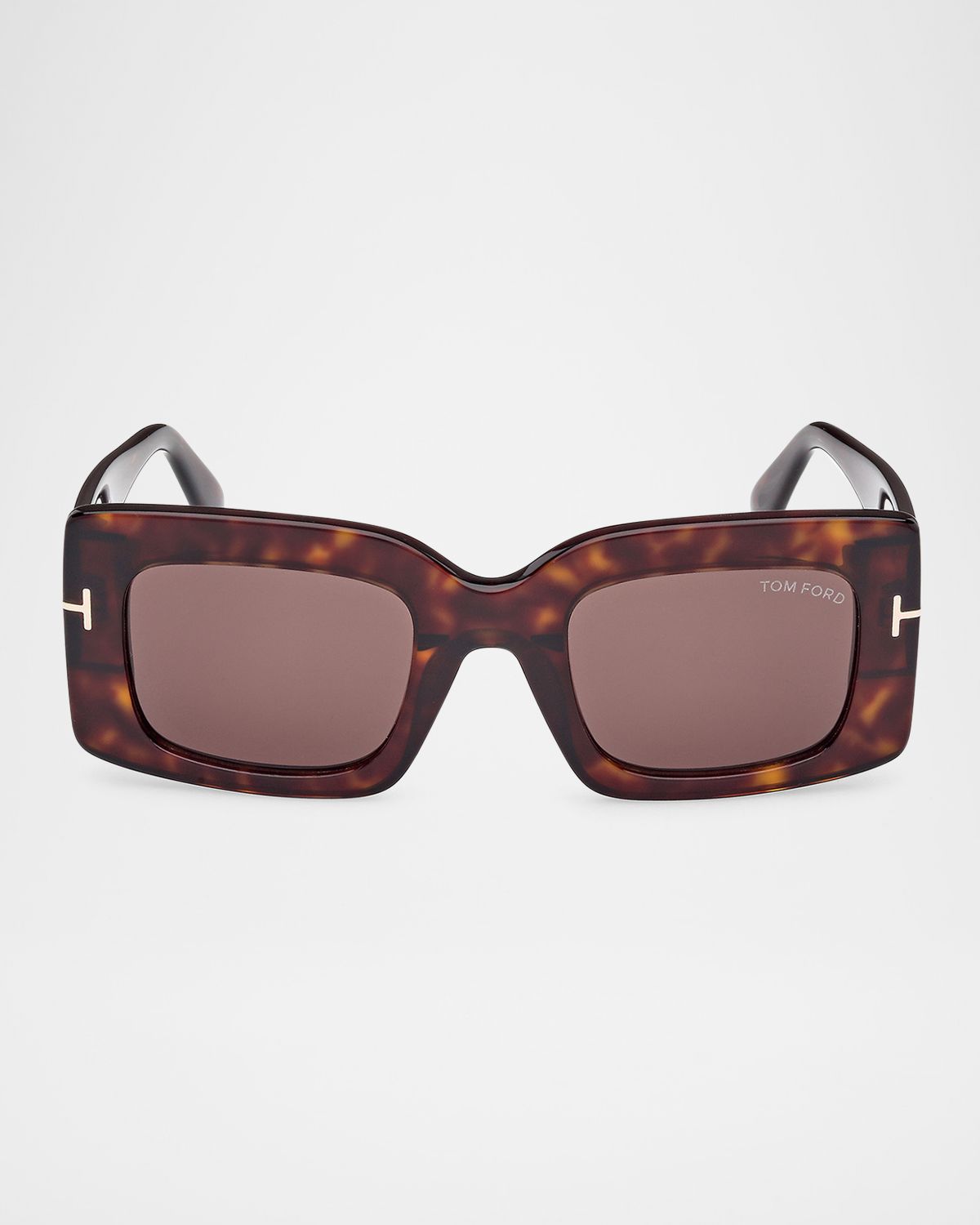 TOM FORD Brigitta Rectangle Acetate Sunglasses | Thumbnail 6