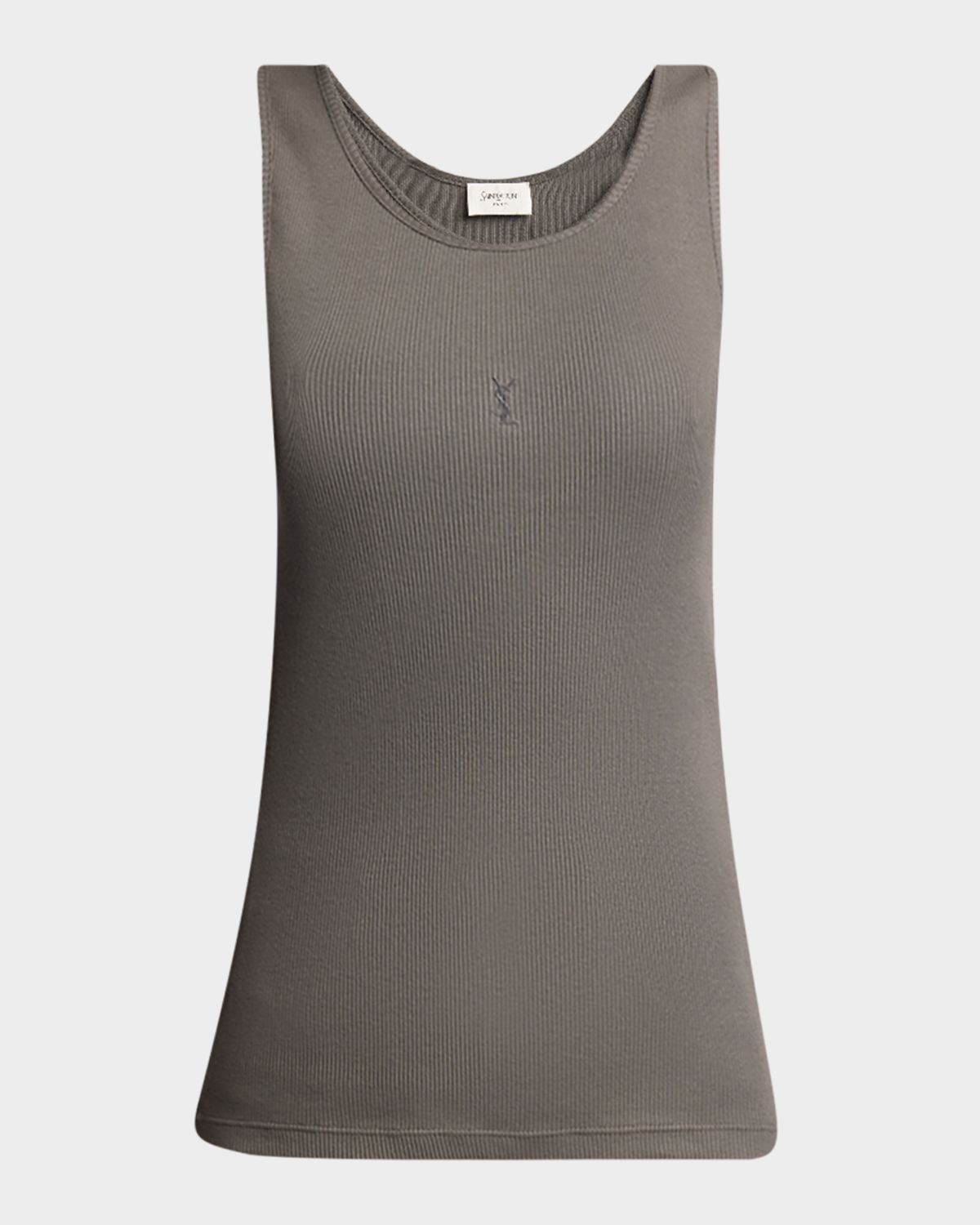 Saint Laurent YSL Embroidered Tank Top | Thumbnail 6
