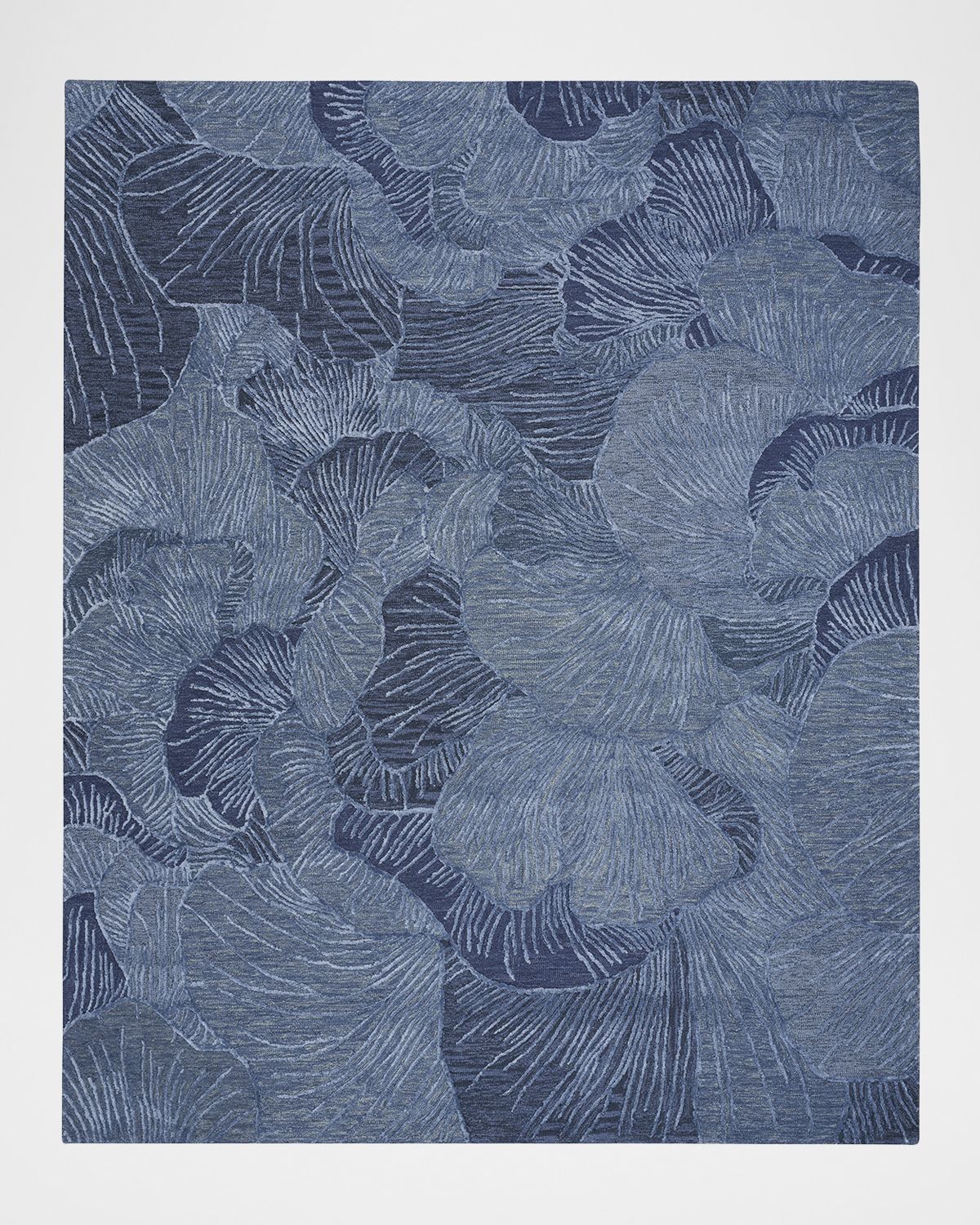 Nourison Avra Blue Hand-Tufted Rug | Thumbnail 6