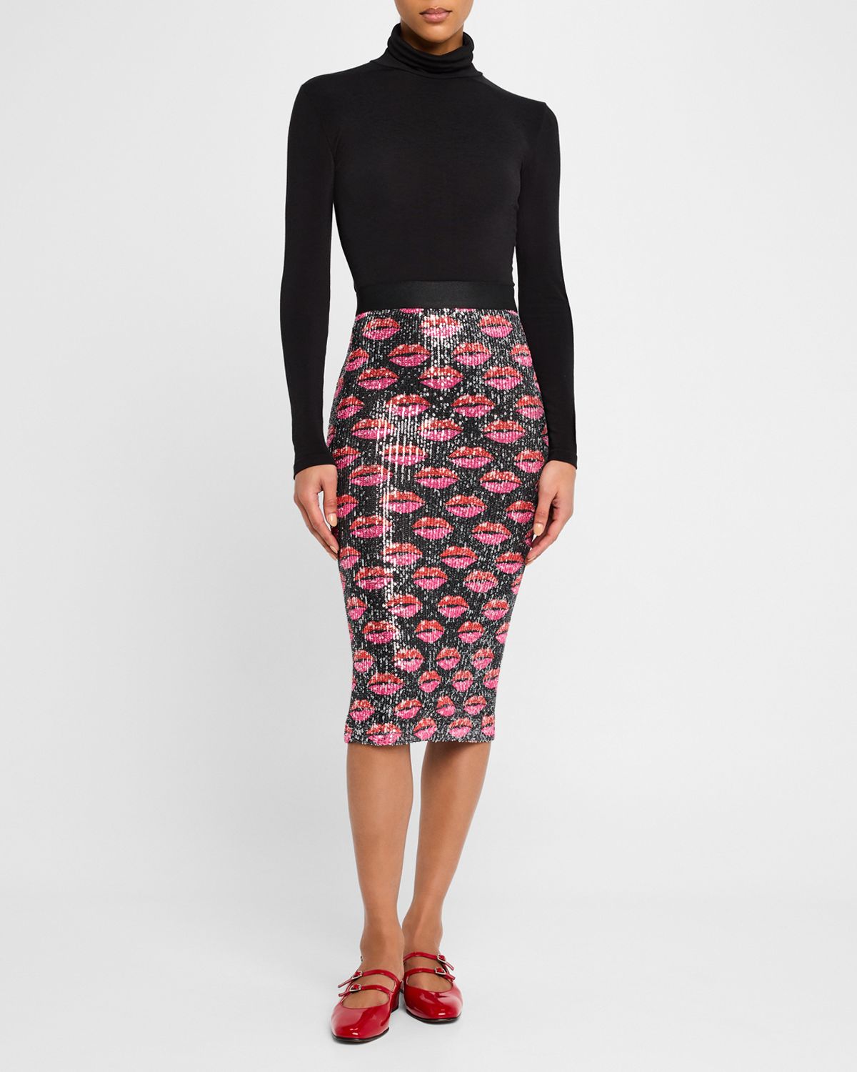 Le Superbe Liza Kiss Kiss Sequined Skirt | Thumbnail 6