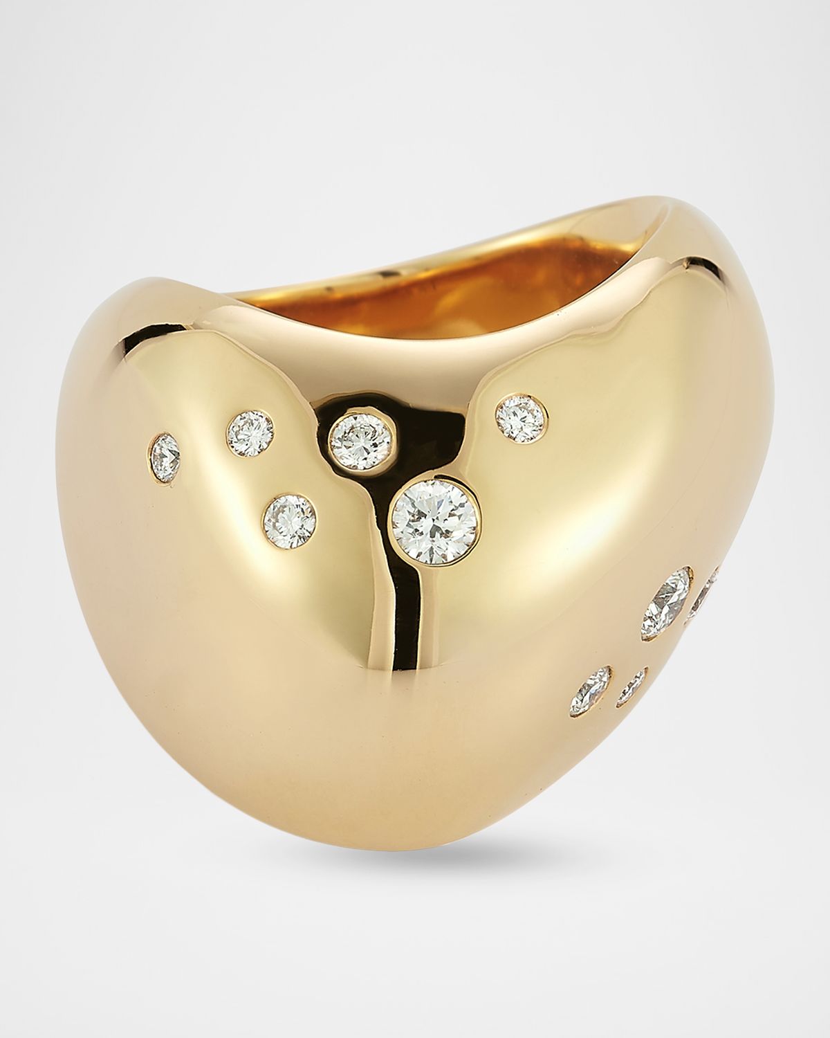 Walters Faith Julian Burnished Diamond Wave Ring