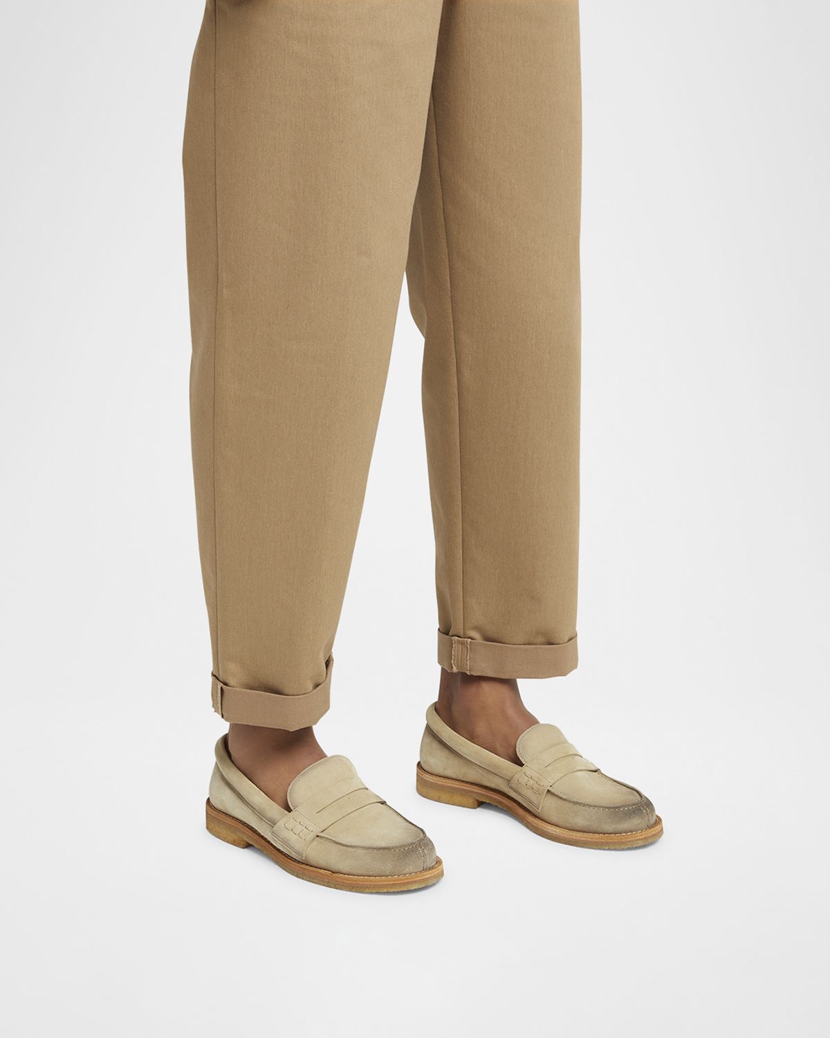 Golden Goose Men 's Jerry Leather Penny Loafers