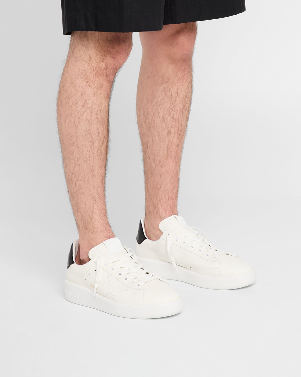 Golden Goose Men 's Purestar Leather Low-Top Sneakers