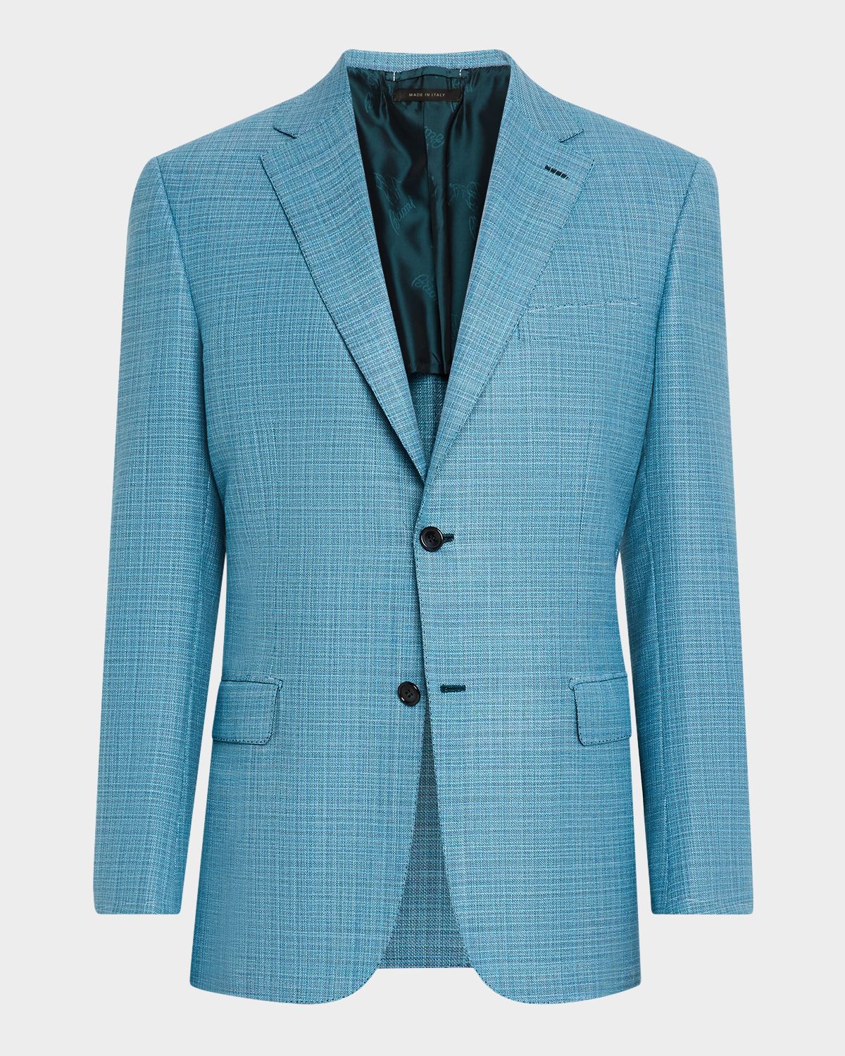 Brioni Men 's Textured Wool Blazer