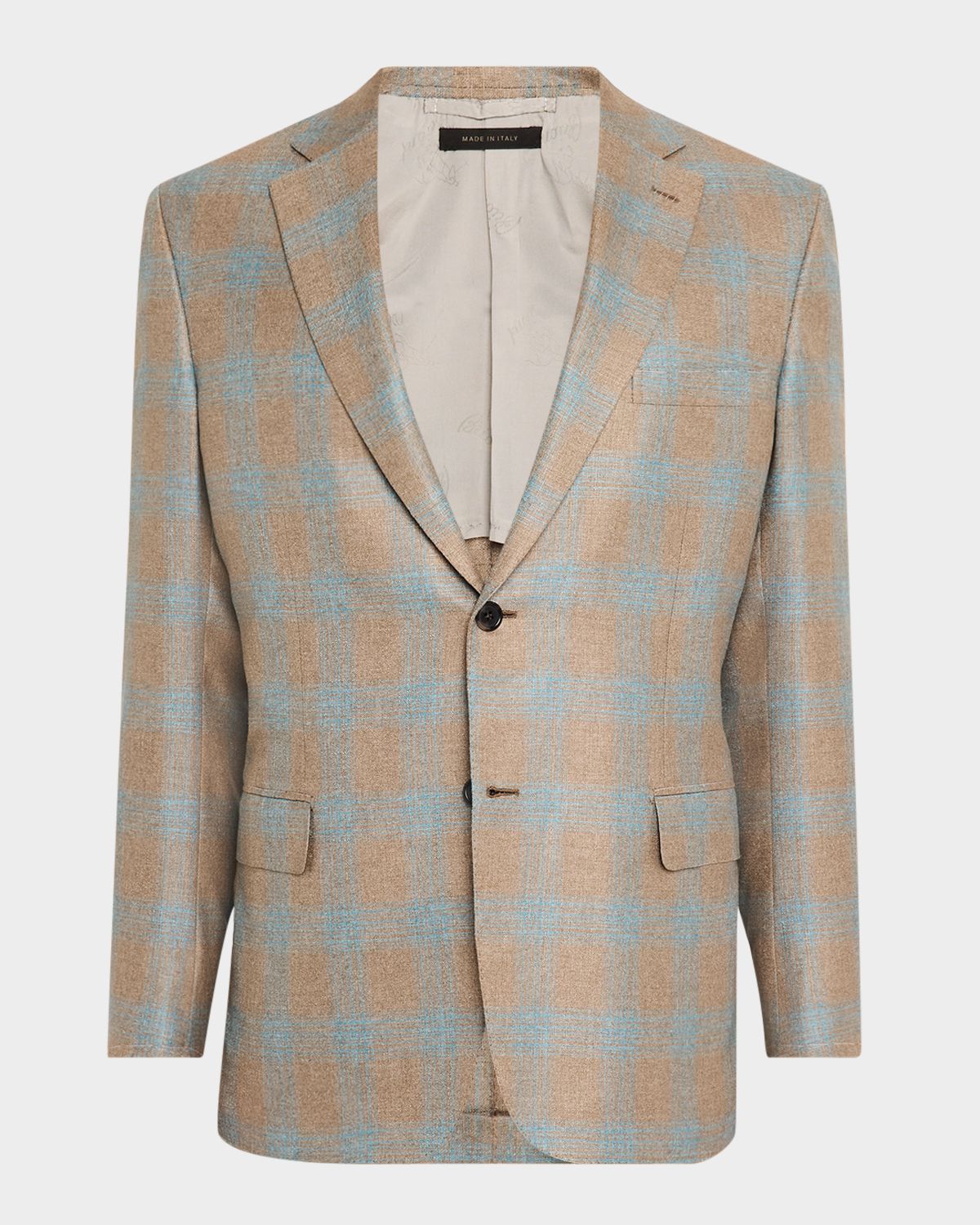 Brioni Men 's Plaid Sport Coat
