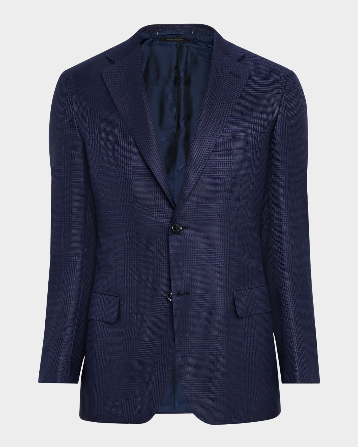 Brioni Men 's Tonal Plaid Sport Coat