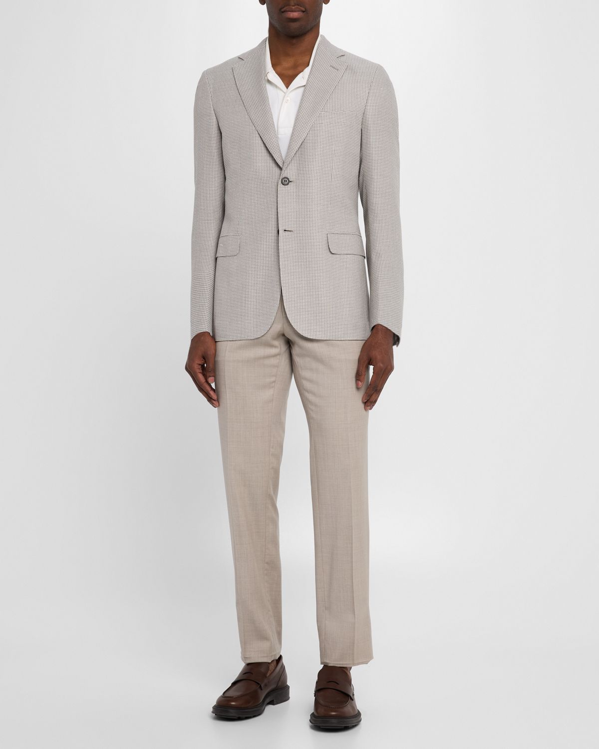 Brioni Men 's Micro-Check Sport Coat
