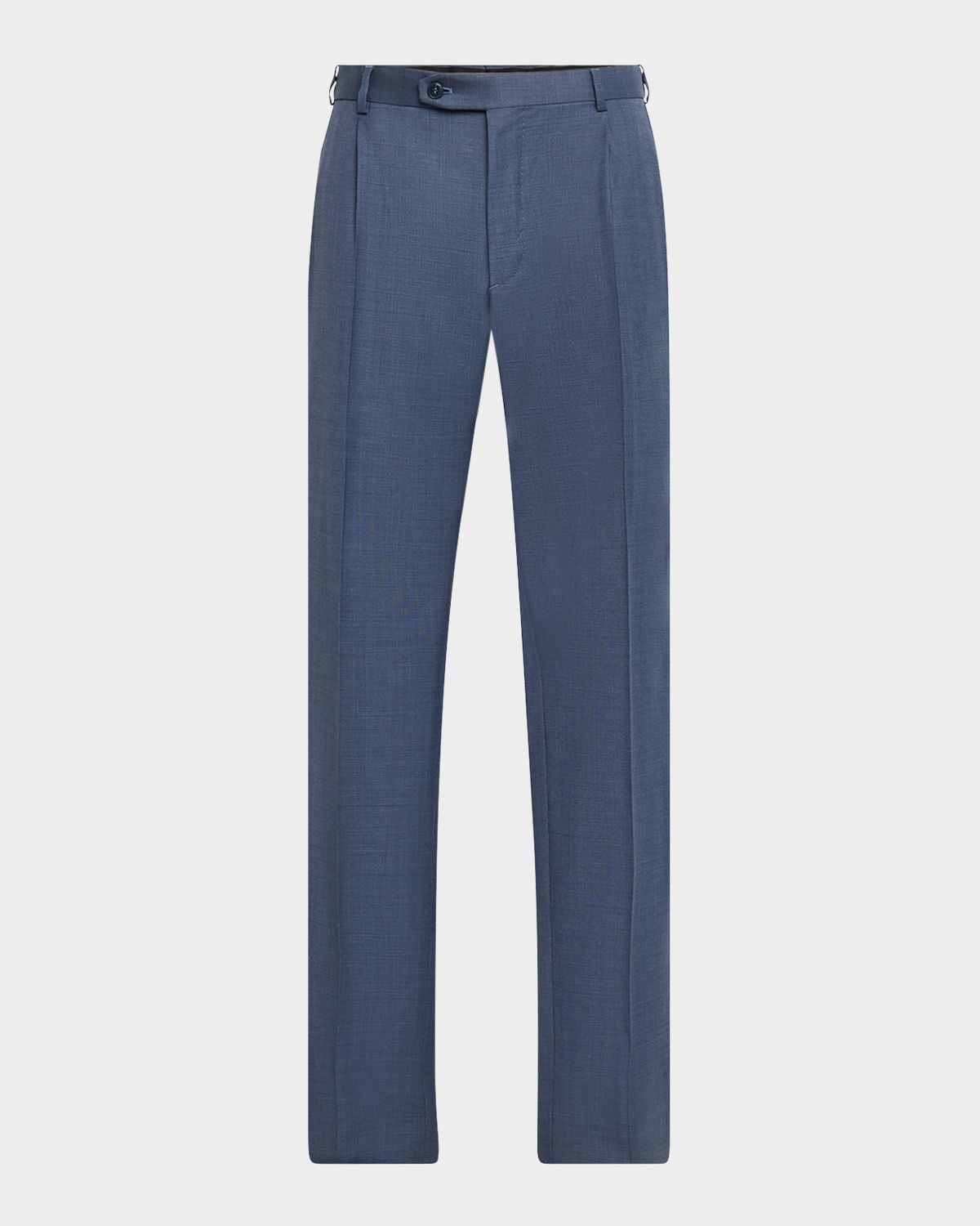 Brioni Men 's Wool Sharkskin Trousers