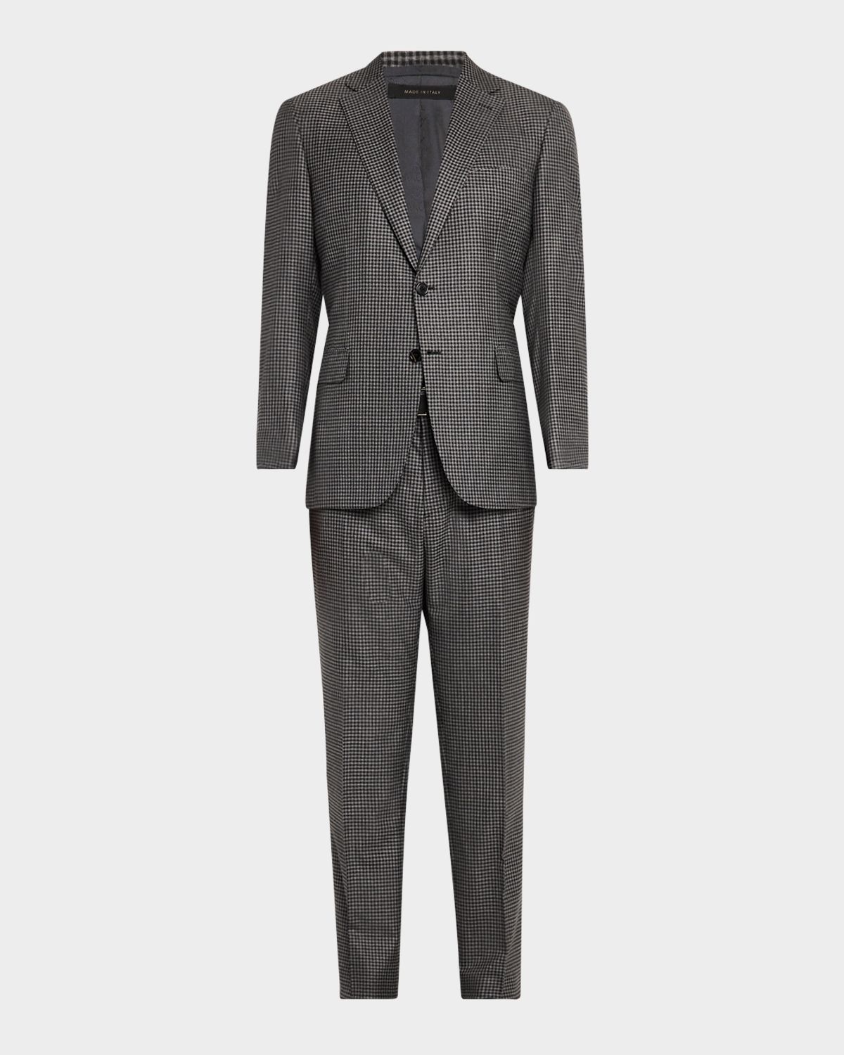 Brioni Men 's Wool Check Suit