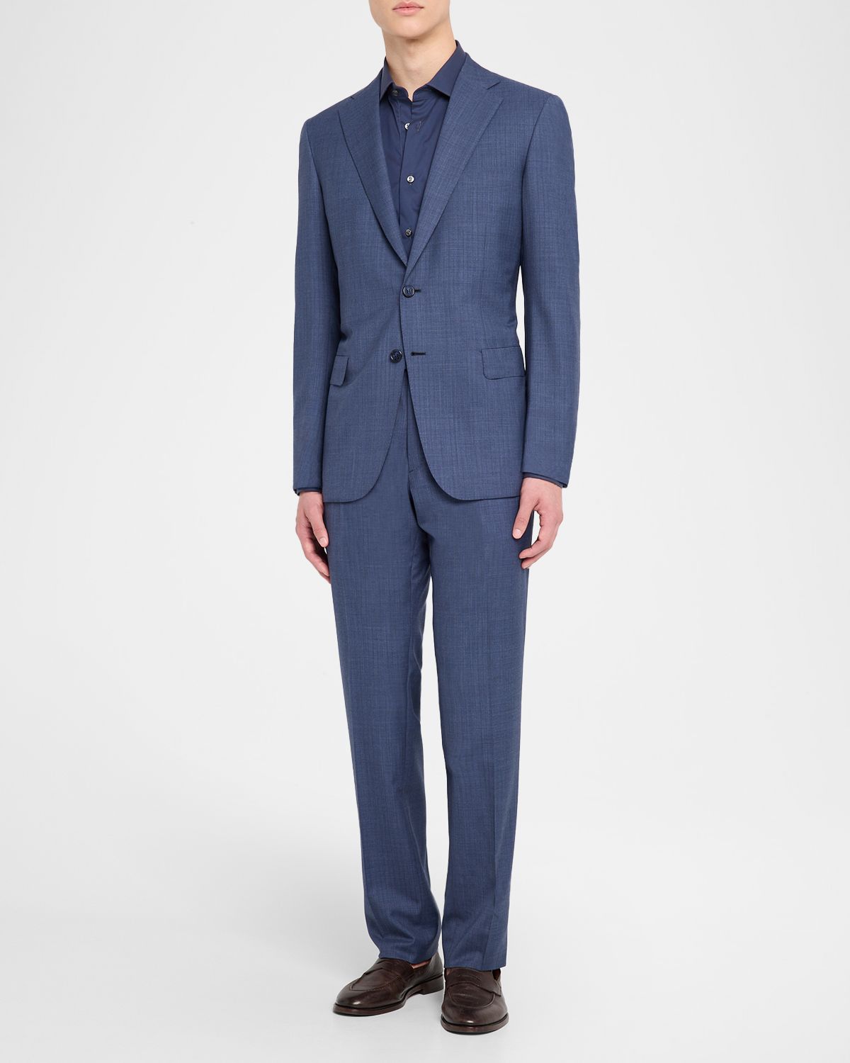 Brioni Men 's Stripe Modern Fit Two-Piece Suit