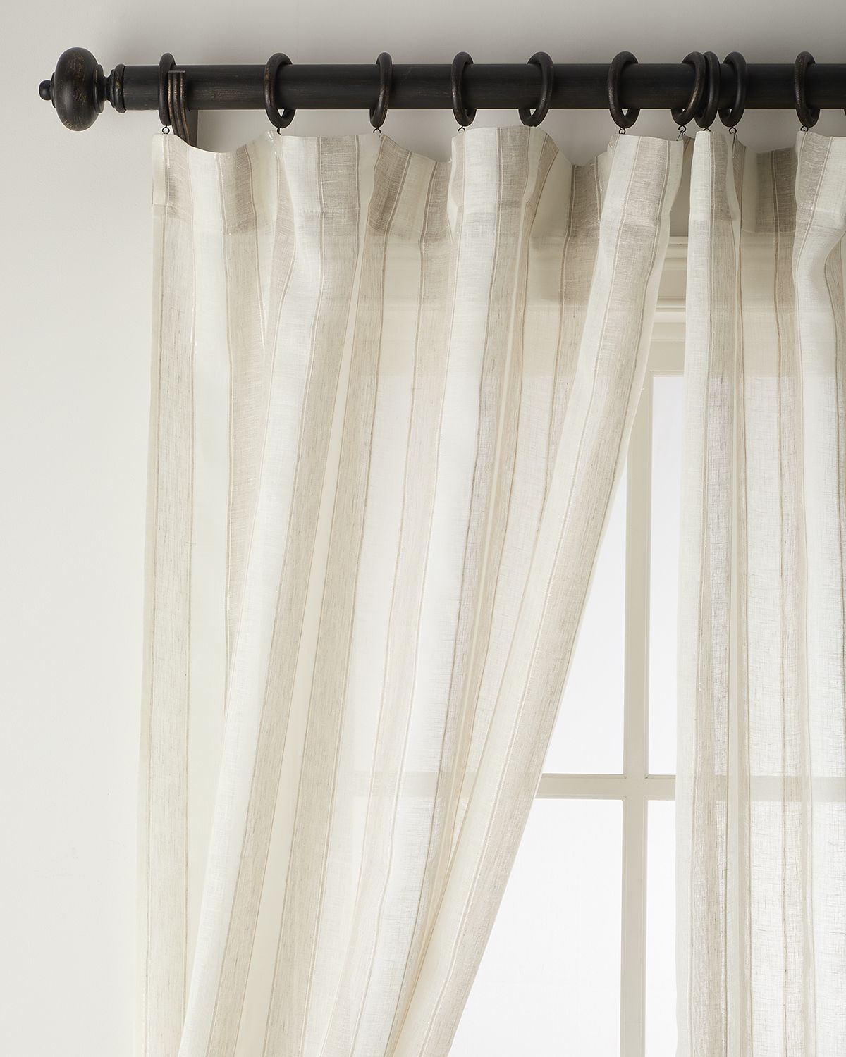 Home Silks Flutter Sheer Drapery Panel, 108" | Thumbnail 3