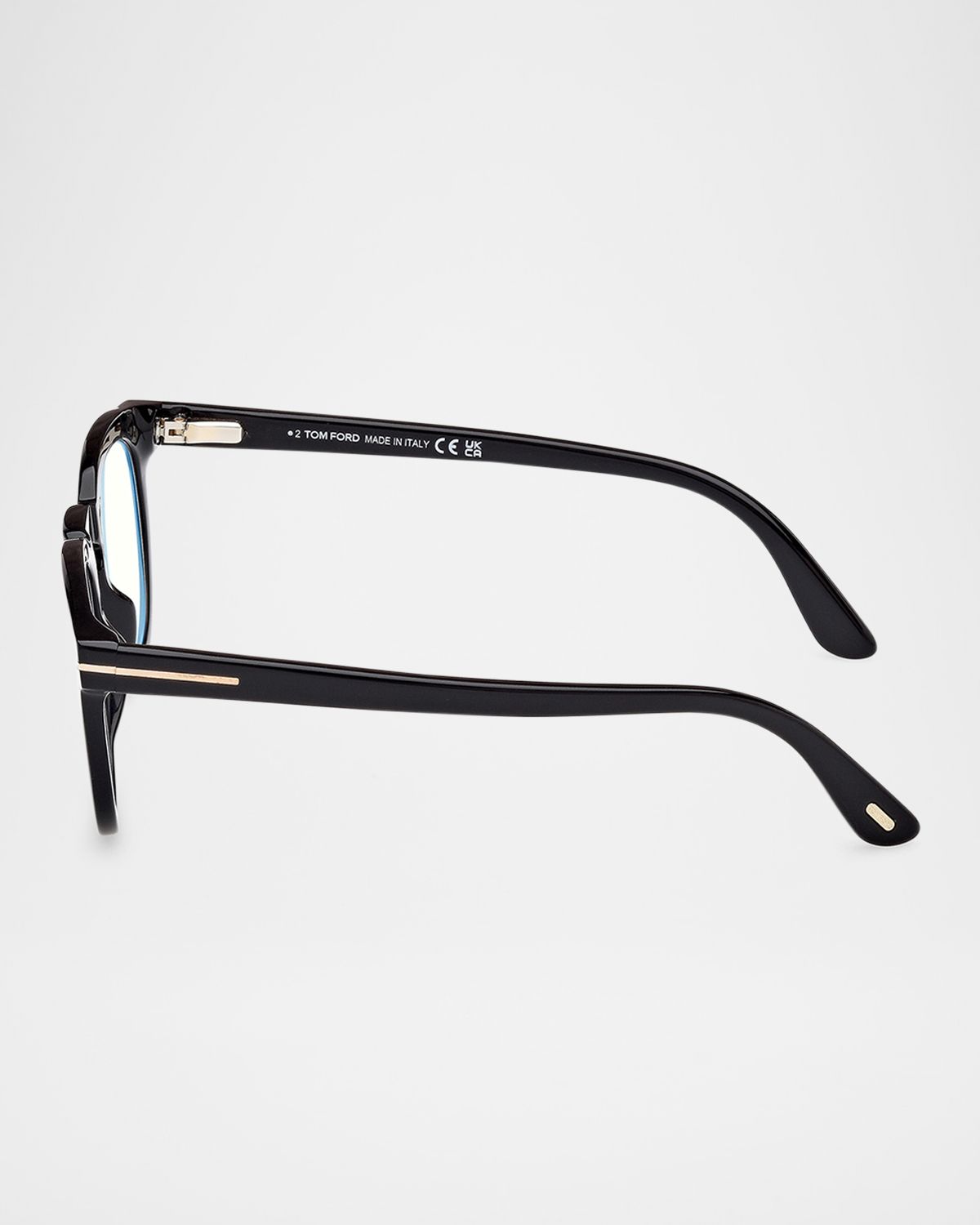 TOM FORD Men 's FT5993-BM Round Blue-Block Optical Frames with Magnetic Sunglasses Clip | Thumbnail 4 TOM FORD Men 's FT5993-BM Round Blue-Block Optical Frames with Magnetic Sunglasses Clip | Thumbnail 4