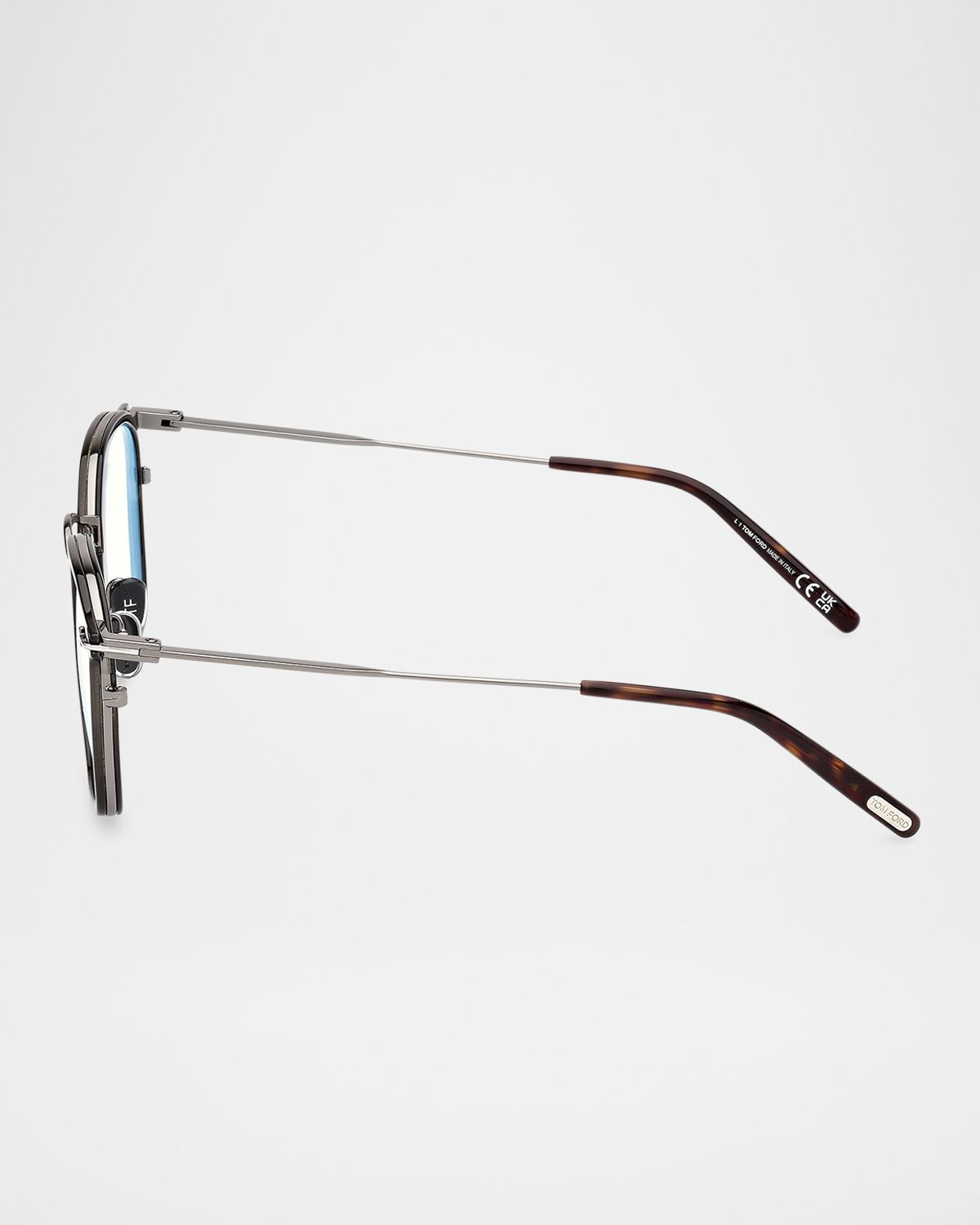 TOM FORD Men 's FT5974-BM Square Blue-Block Optical Frames | Thumbnail 4