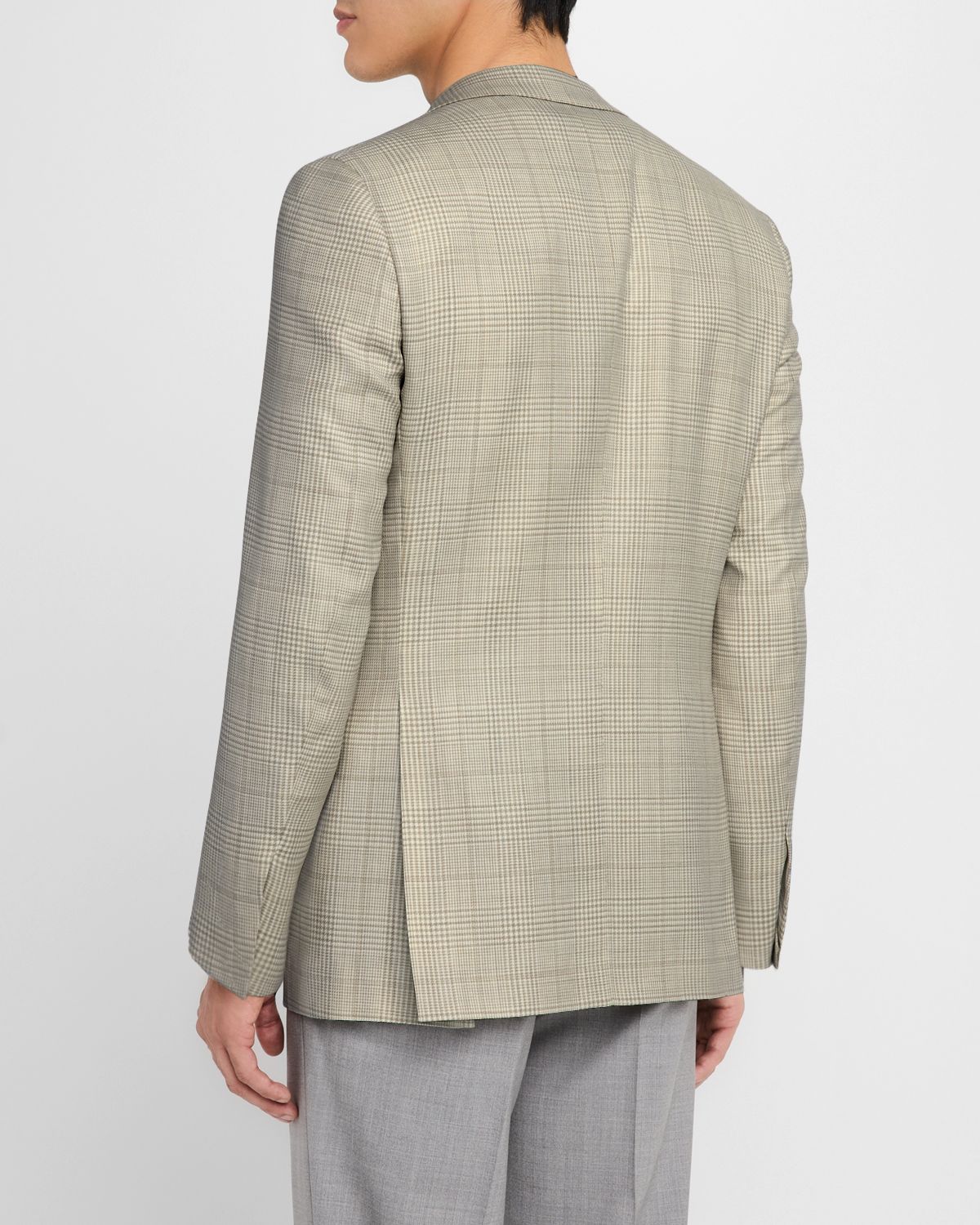 Brioni Men 's Plaid Sport Coat