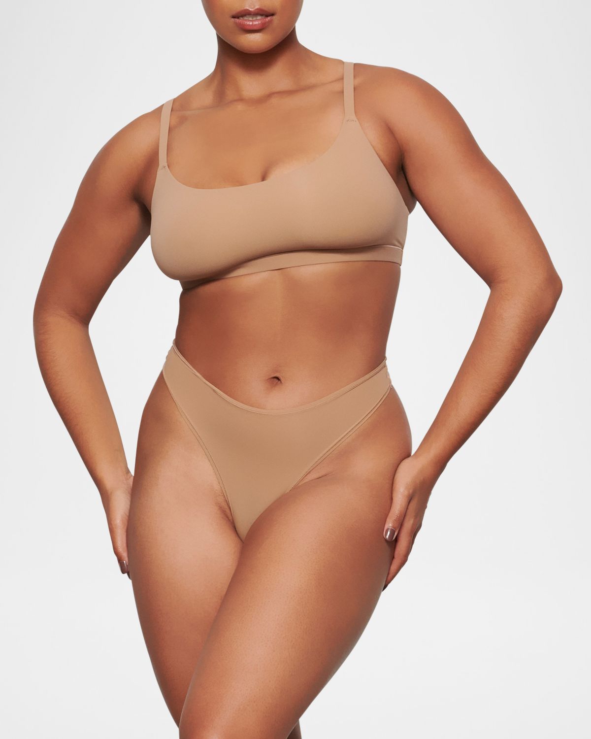 SKIMS Fits Everybody High-Cut Thong | Thumbnail 4