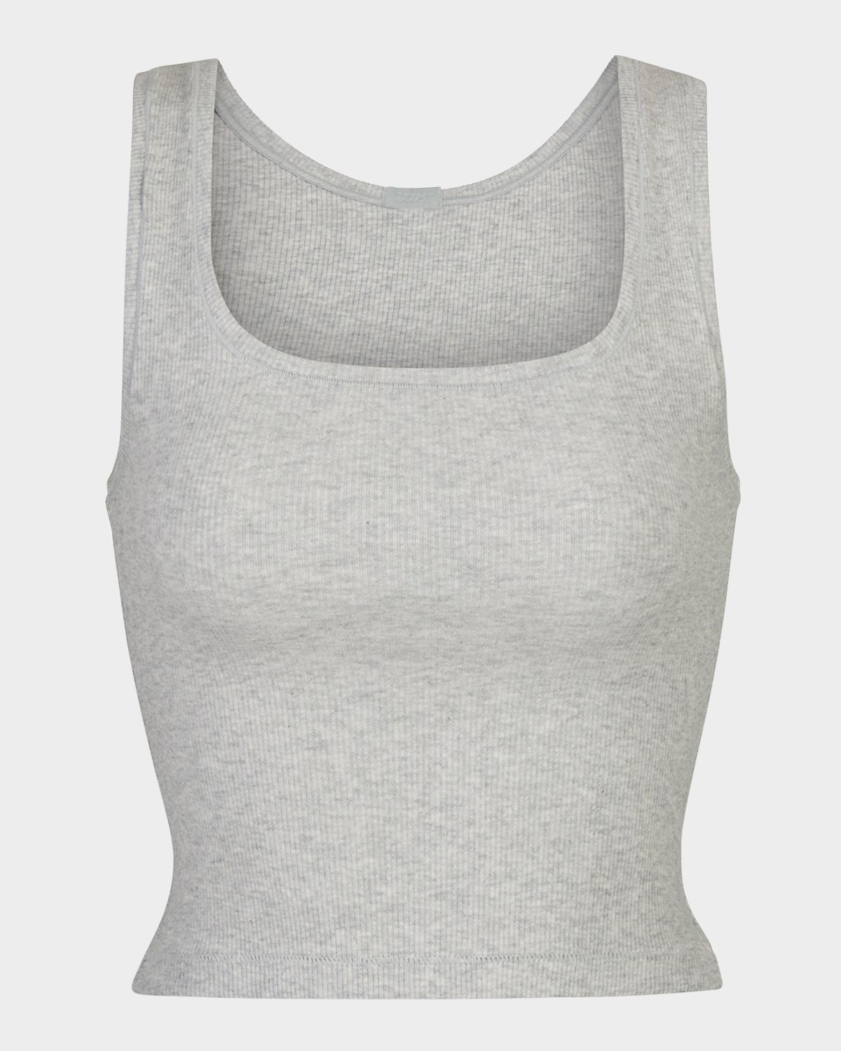 SKIMS Cotton Rib Cropped Tank