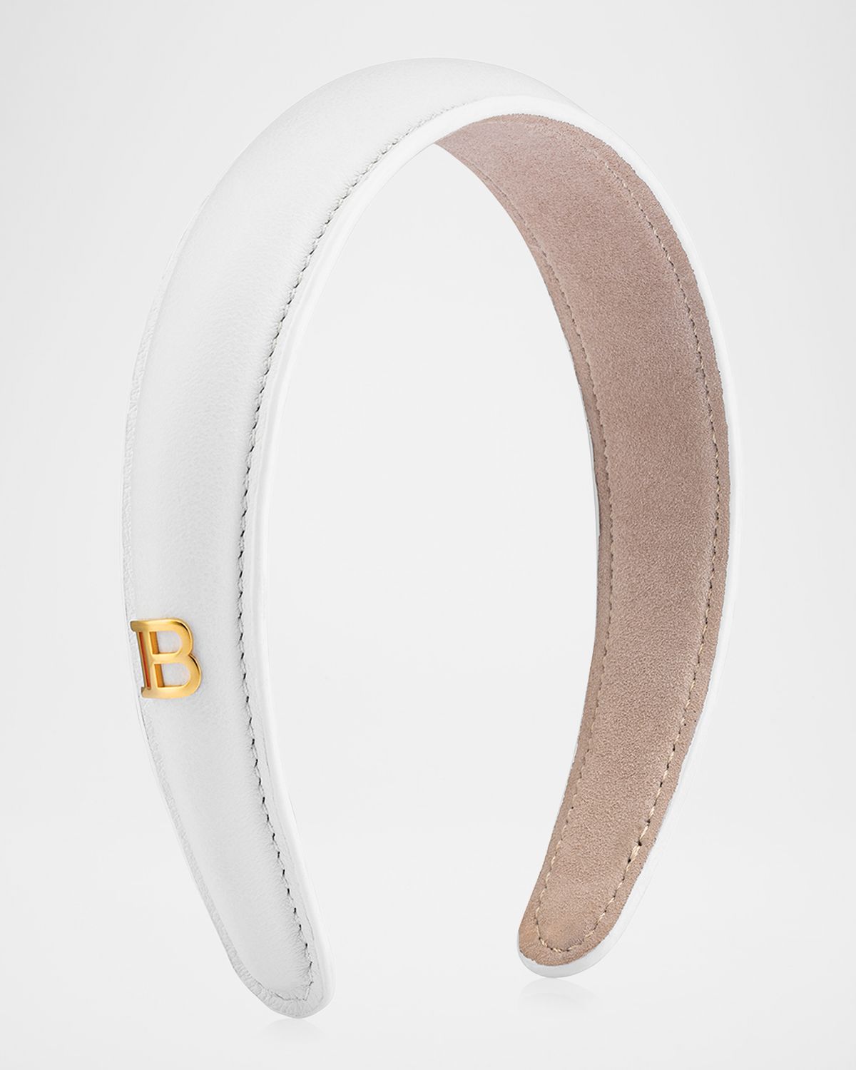 Balmain Hair Limited Edition Legacy Leather Puffed Headband | Thumbnail 5