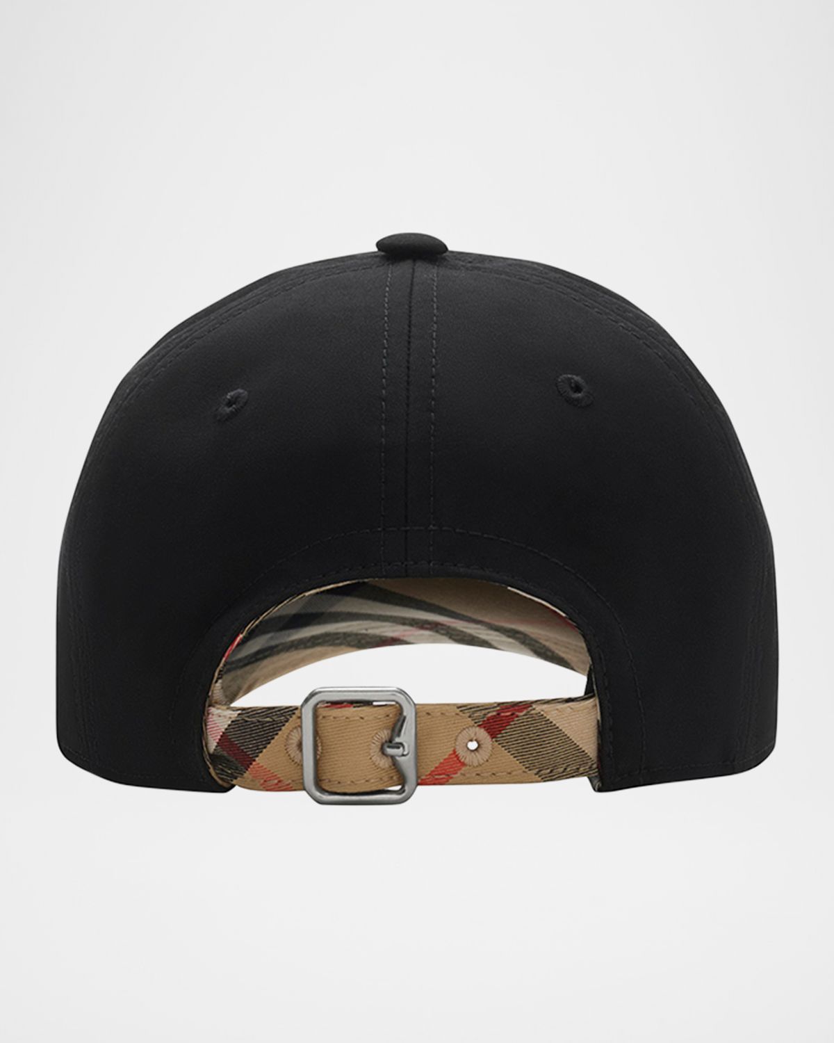 Burberry Men 's Check-Strap EKD Baseball Cap