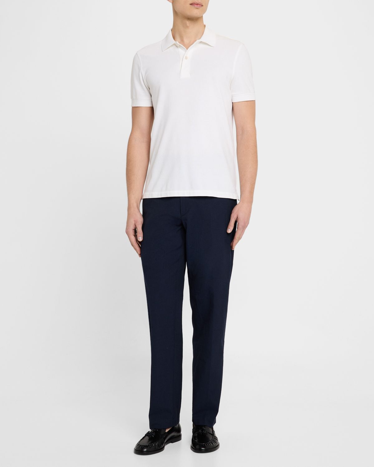 dunhill Men 's Straight-Fit Twill Chino Pants