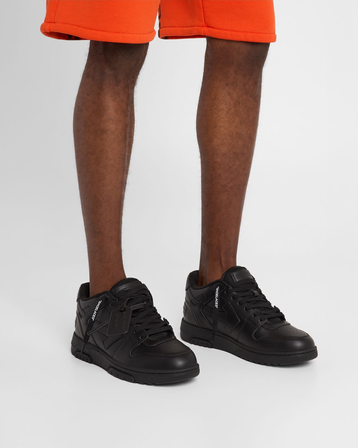 Off-White Men 's Out Of Office Leather Low-Top Sneakers